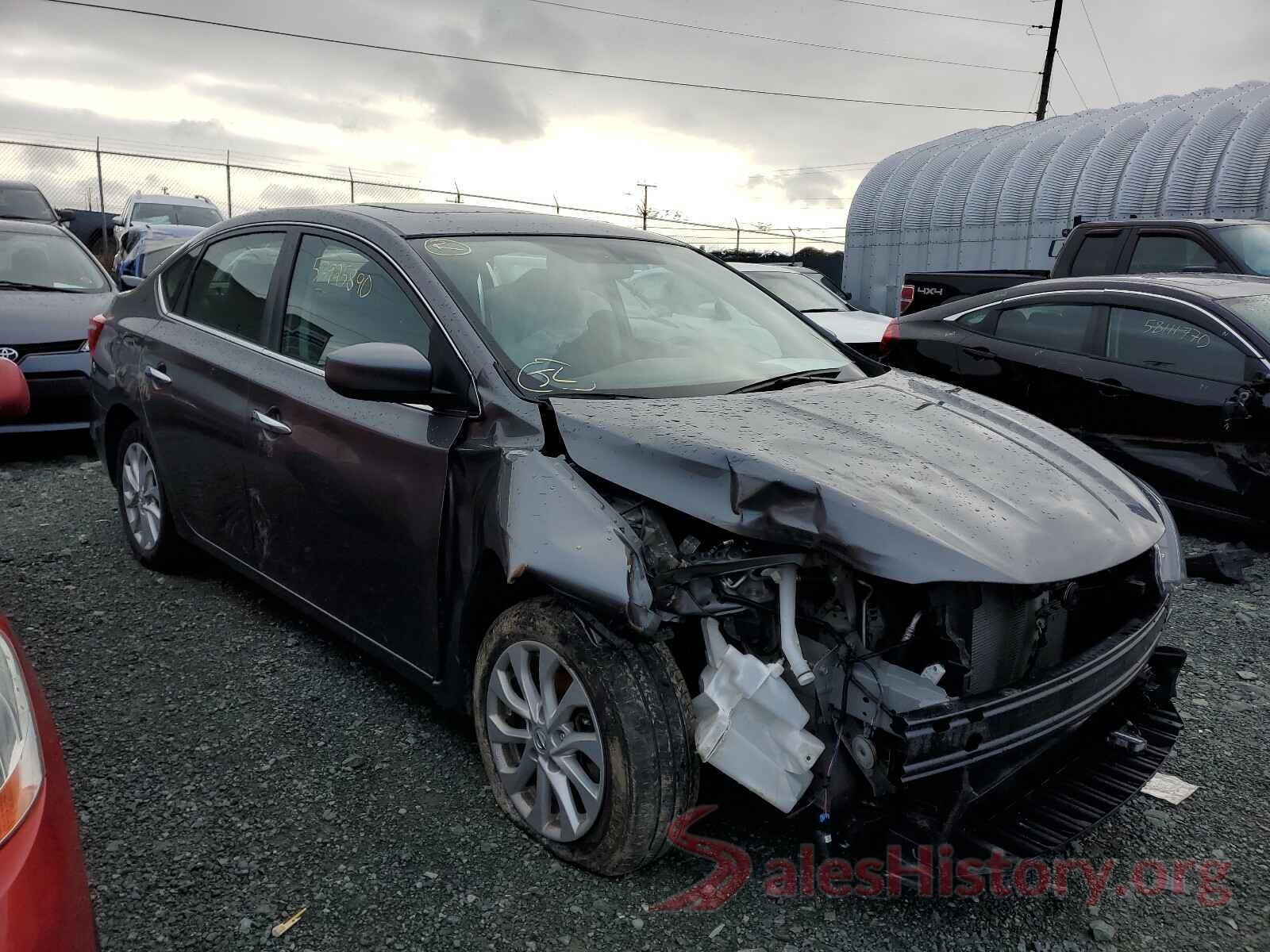 3N1AB7AP0KY353059 2019 NISSAN SENTRA