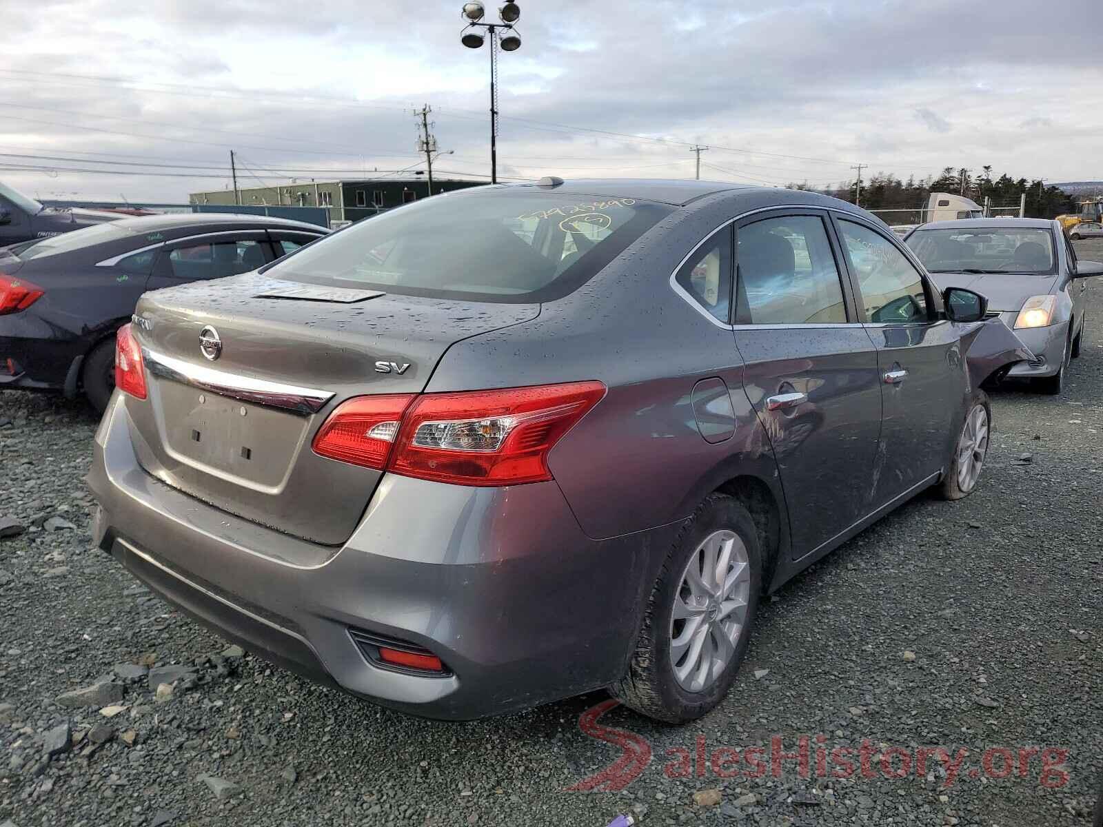 3N1AB7AP0KY353059 2019 NISSAN SENTRA