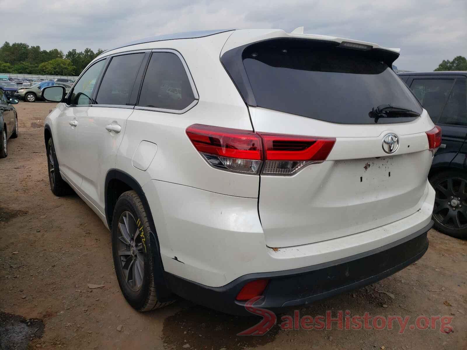 5TDJZRFH9JS857959 2018 TOYOTA HIGHLANDER