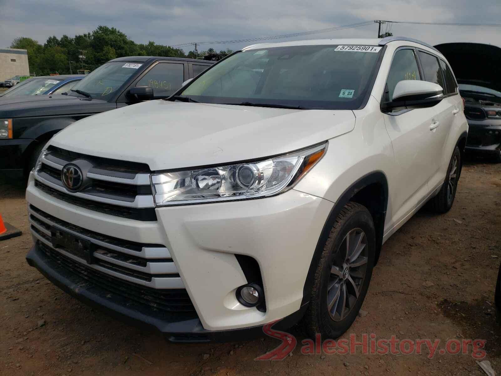 5TDJZRFH9JS857959 2018 TOYOTA HIGHLANDER