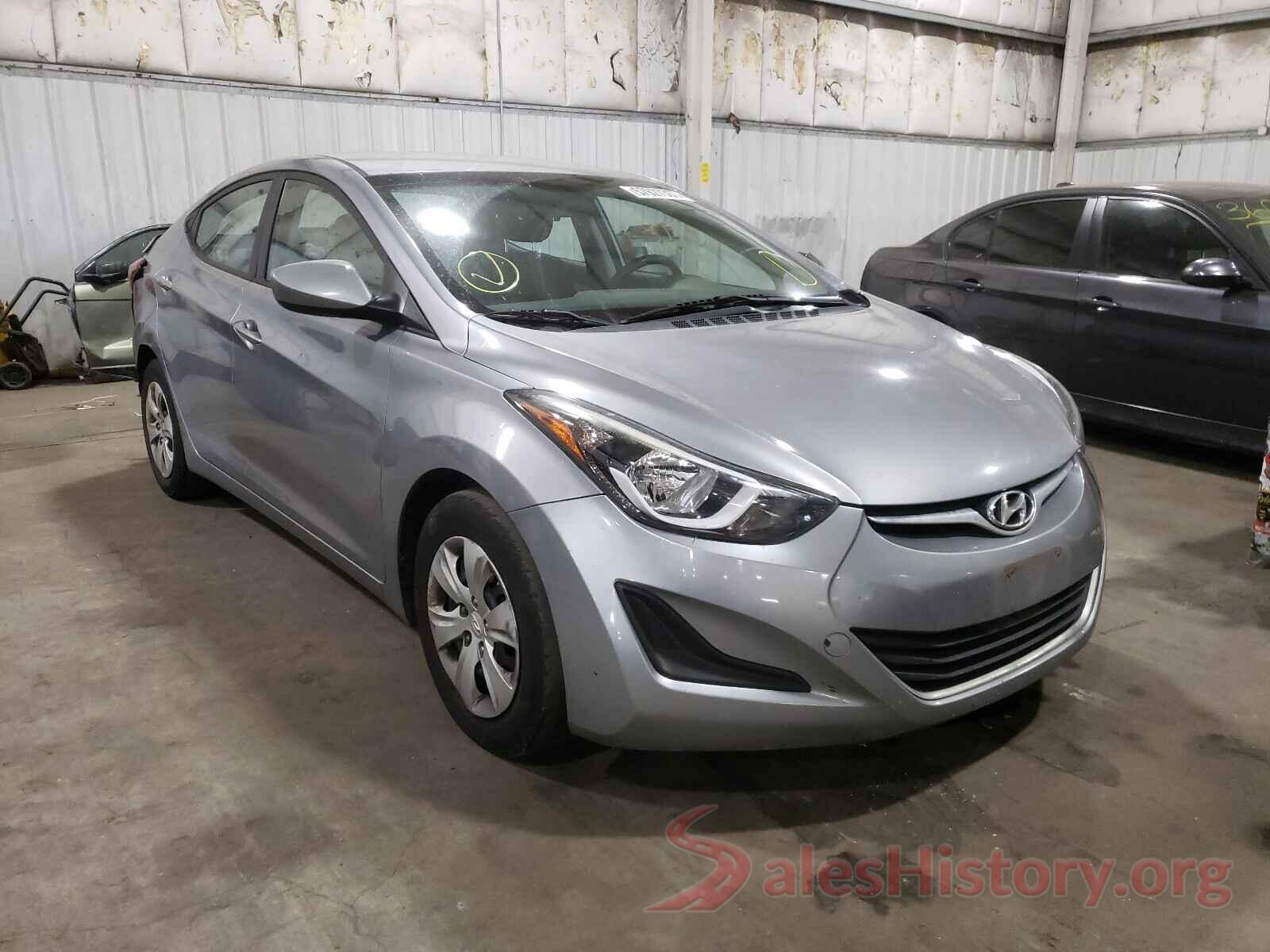 5NPDH4AE2GH755871 2016 HYUNDAI ELANTRA