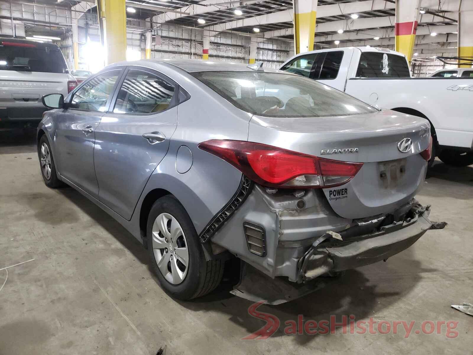 5NPDH4AE2GH755871 2016 HYUNDAI ELANTRA