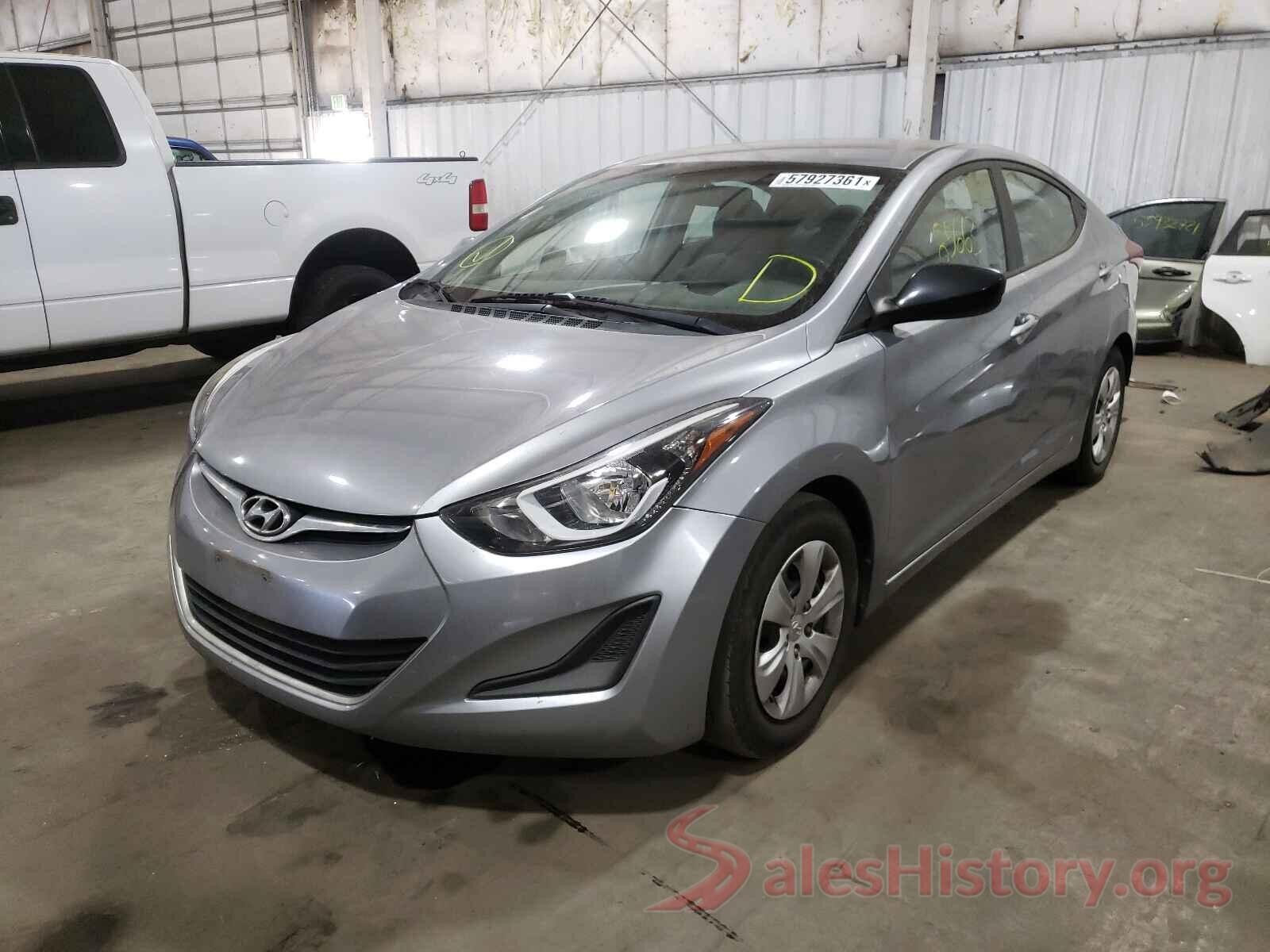 5NPDH4AE2GH755871 2016 HYUNDAI ELANTRA