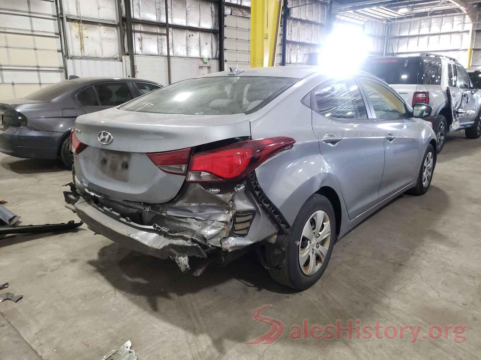 5NPDH4AE2GH755871 2016 HYUNDAI ELANTRA