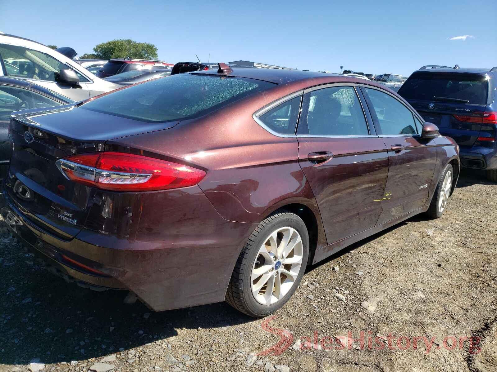 3FA6P0LU6KR157660 2019 FORD FUSION