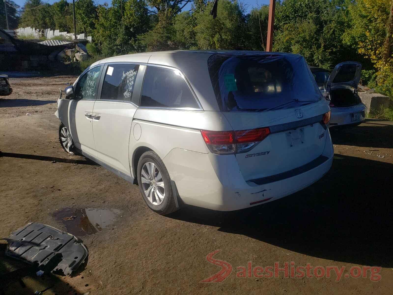 5FNRL5H67GB161123 2016 HONDA ODYSSEY