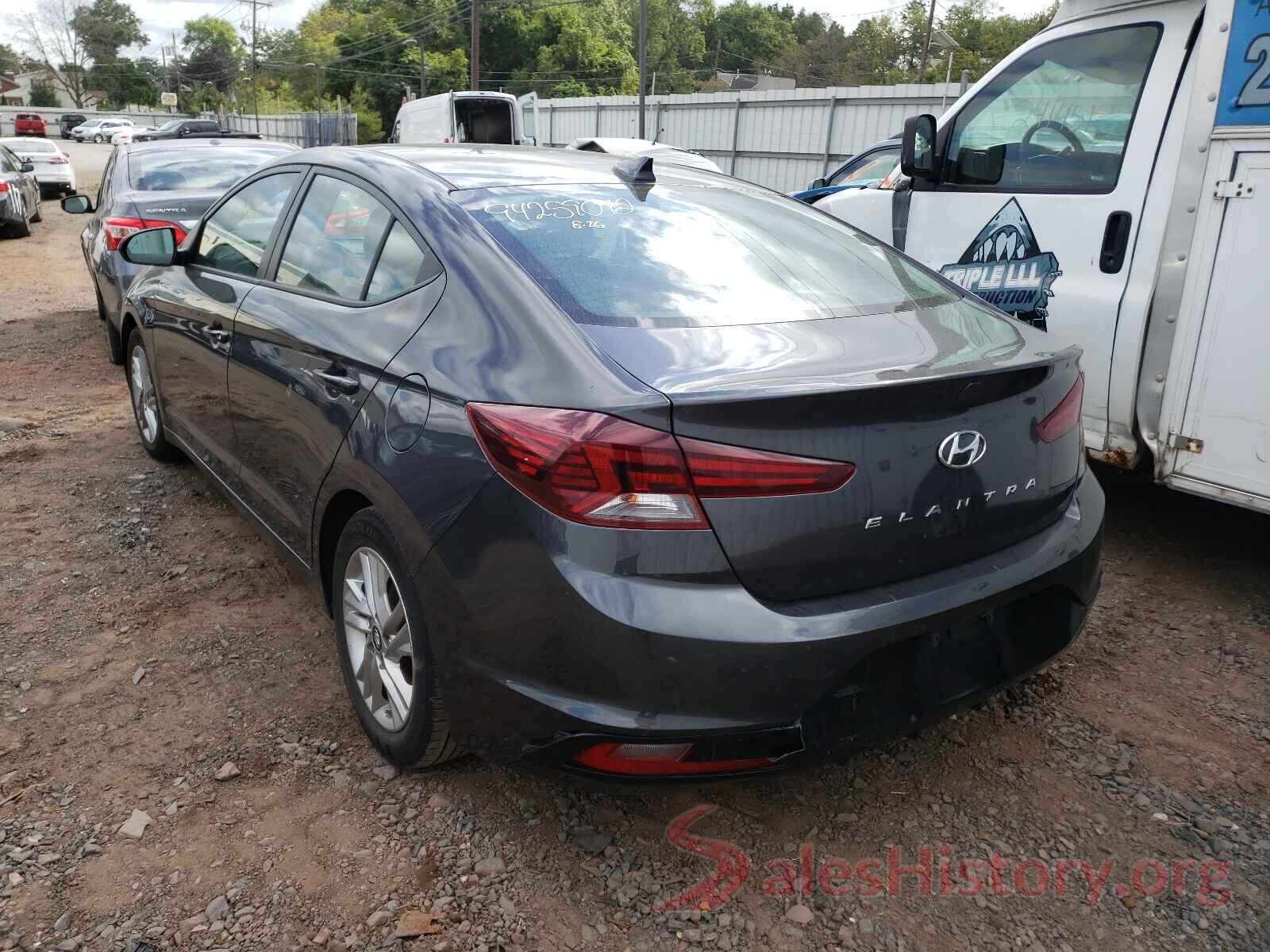 5NPD84LF3LH581907 2020 HYUNDAI ELANTRA