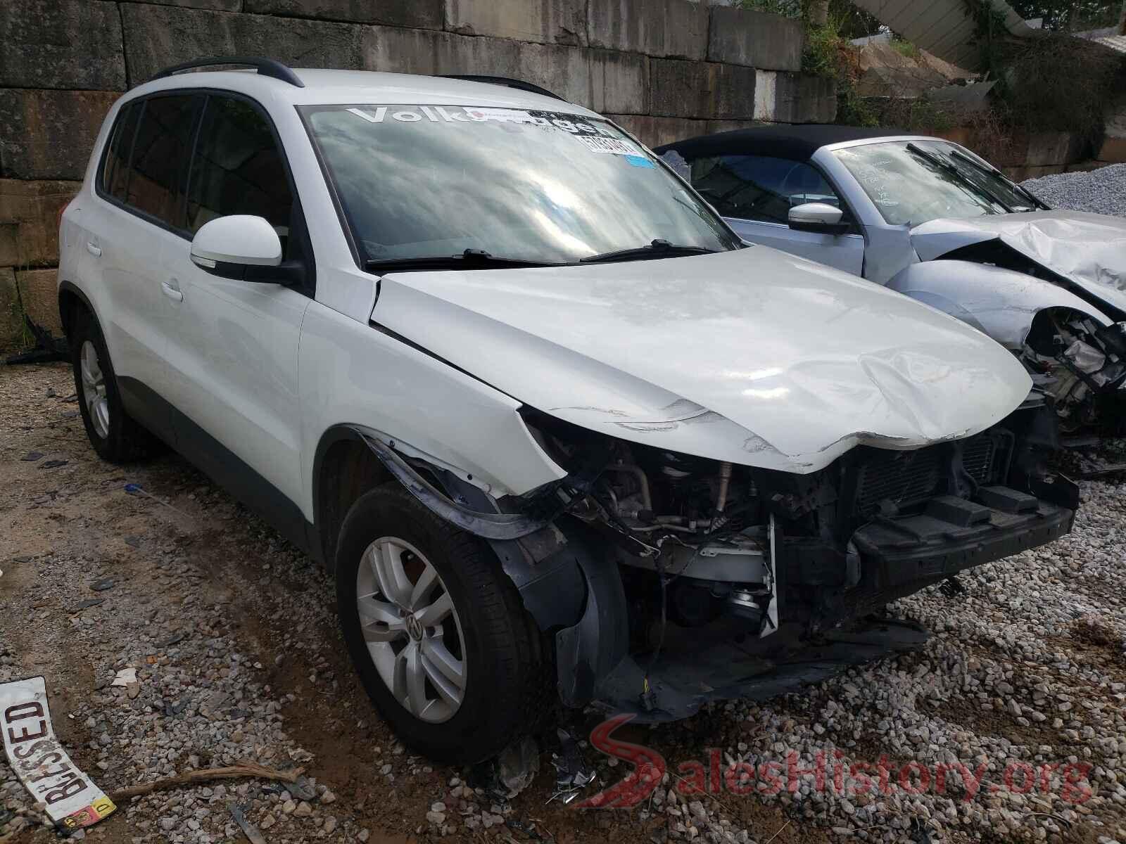 WVGAV7AXXGW537097 2016 VOLKSWAGEN TIGUAN