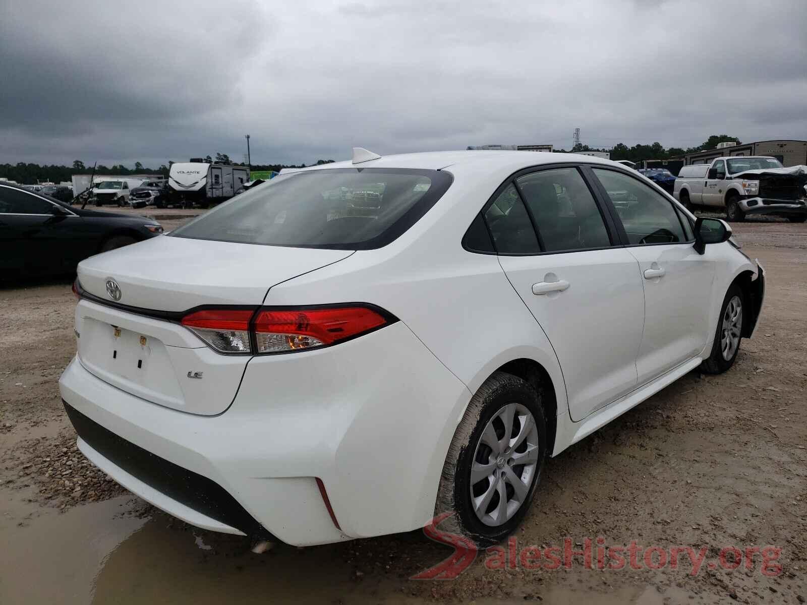 JTDEPRAE7LJ052143 2020 TOYOTA COROLLA