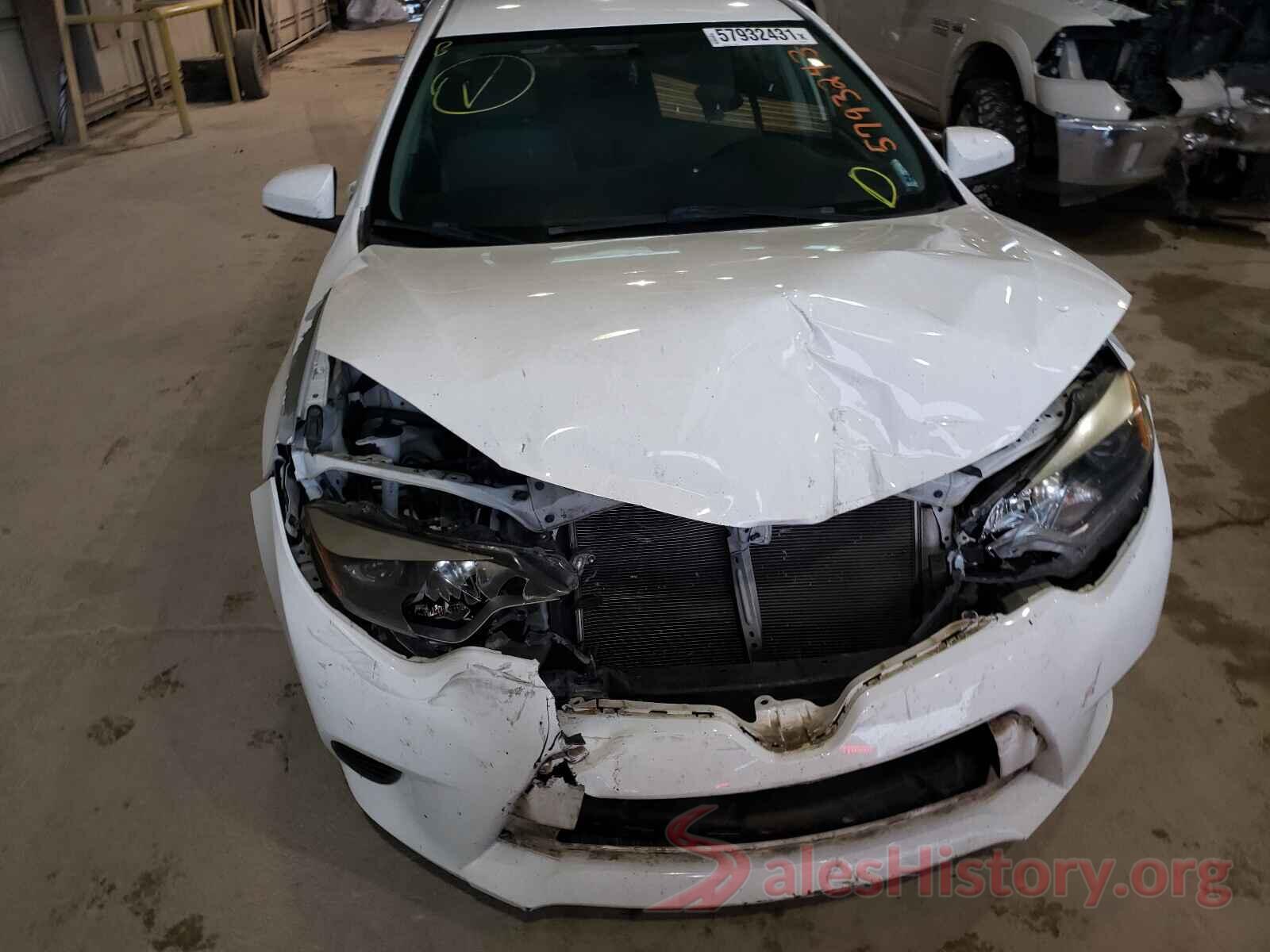 5YFBURHE1GP405172 2016 TOYOTA COROLLA