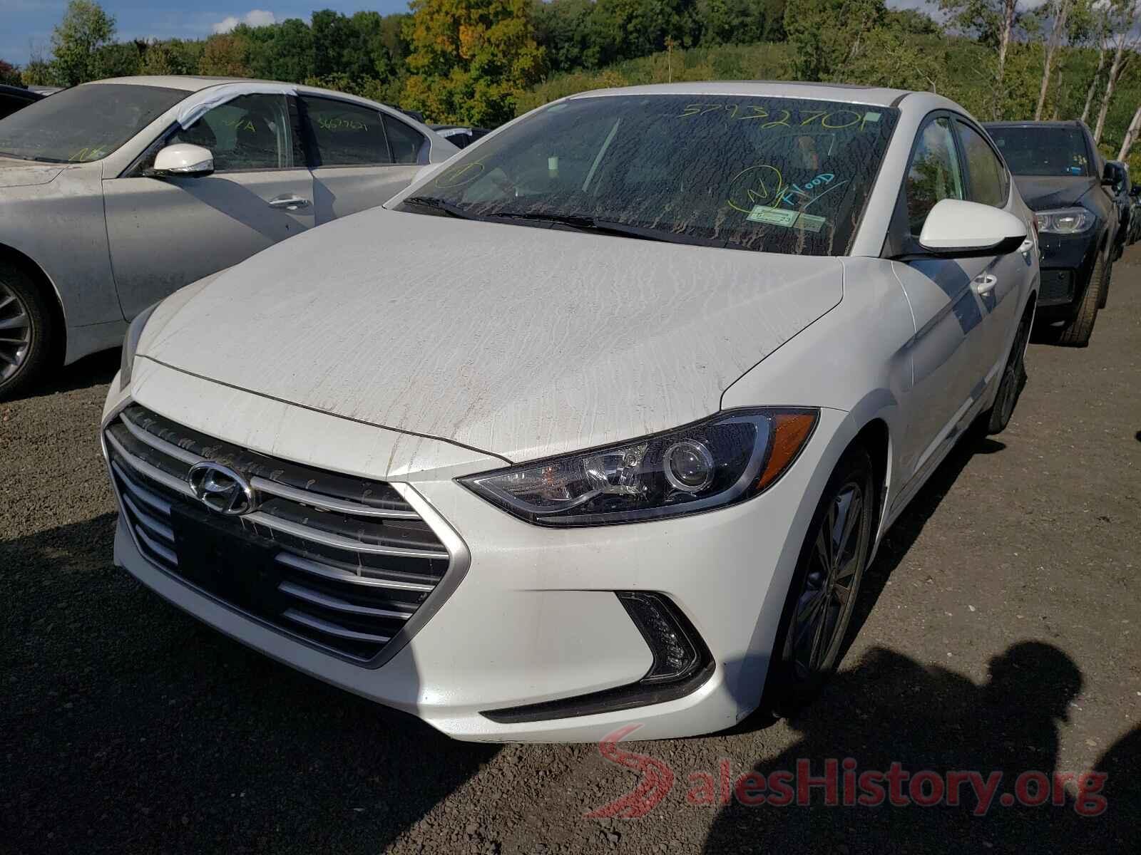 5NPD84LF7HH160571 2017 HYUNDAI ELANTRA