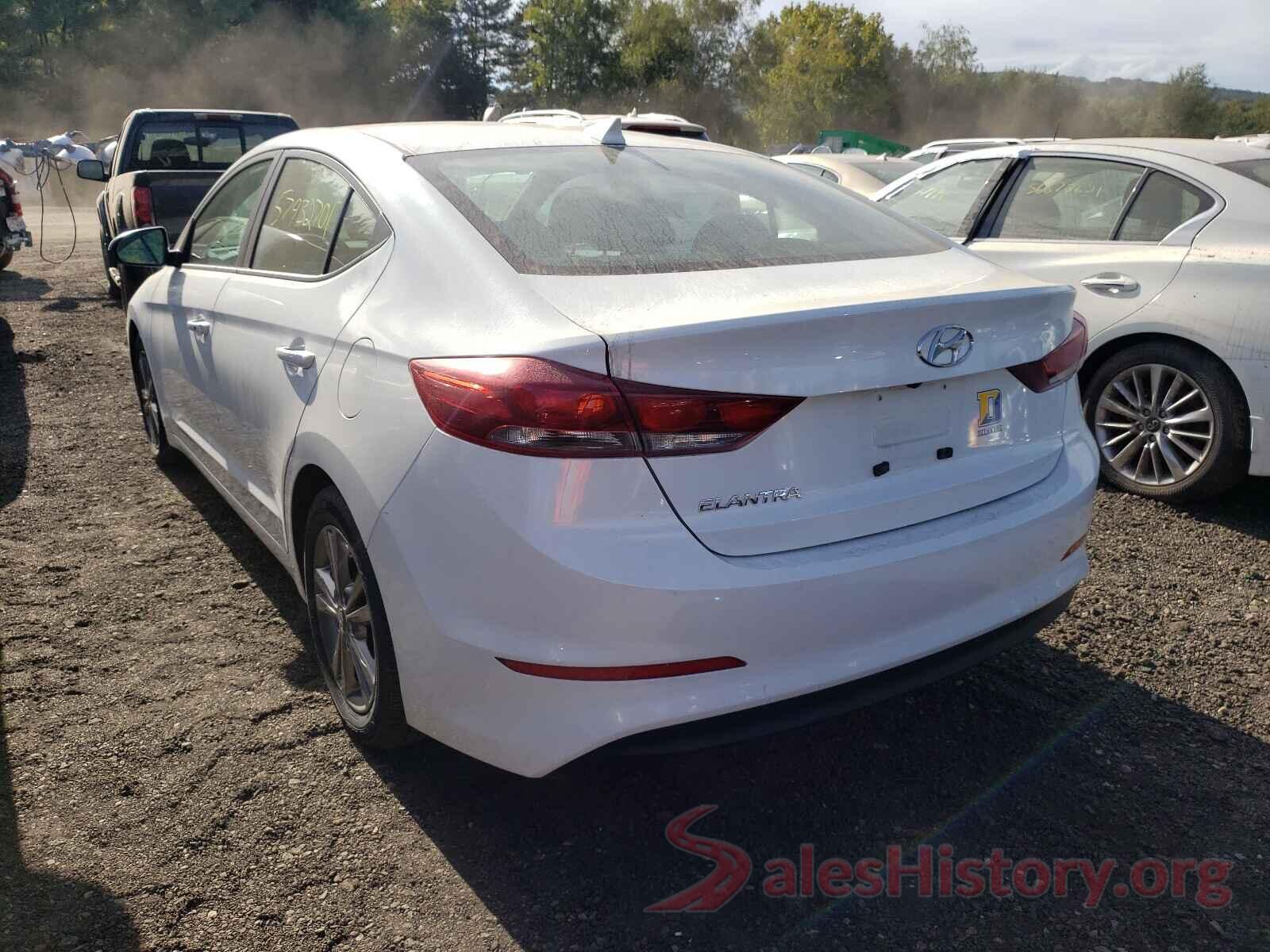 5NPD84LF7HH160571 2017 HYUNDAI ELANTRA