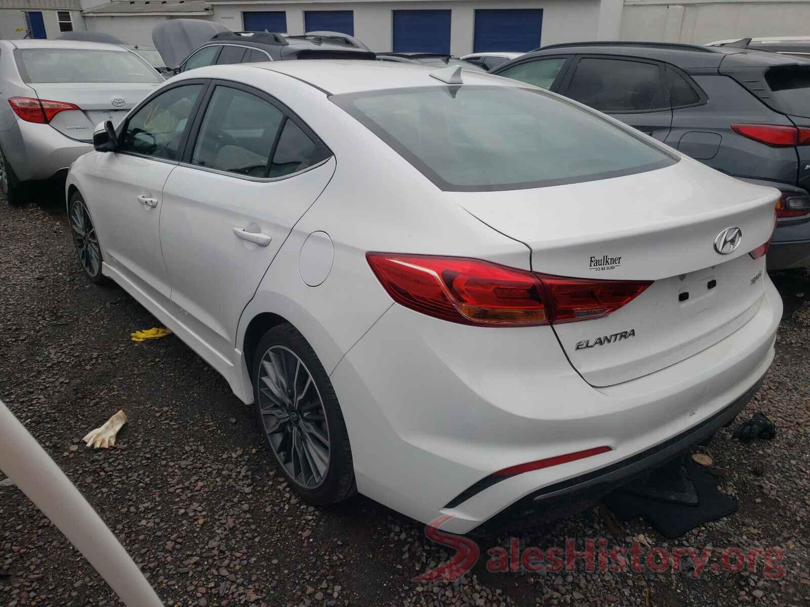 KMHD04LB7HU353230 2017 HYUNDAI ELANTRA