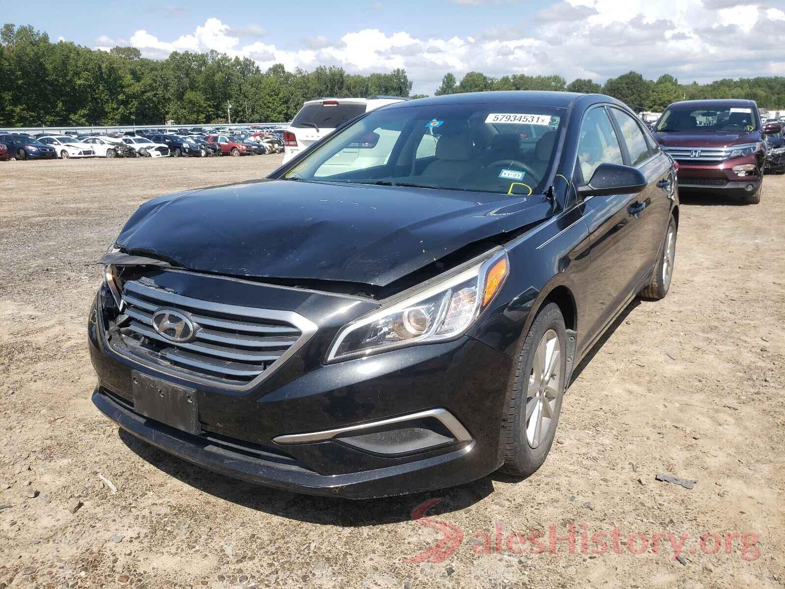 5NPE24AF4HH451988 2017 HYUNDAI SONATA