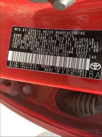 5YFBURHE8GP401491 2016 TOYOTA COROLLA