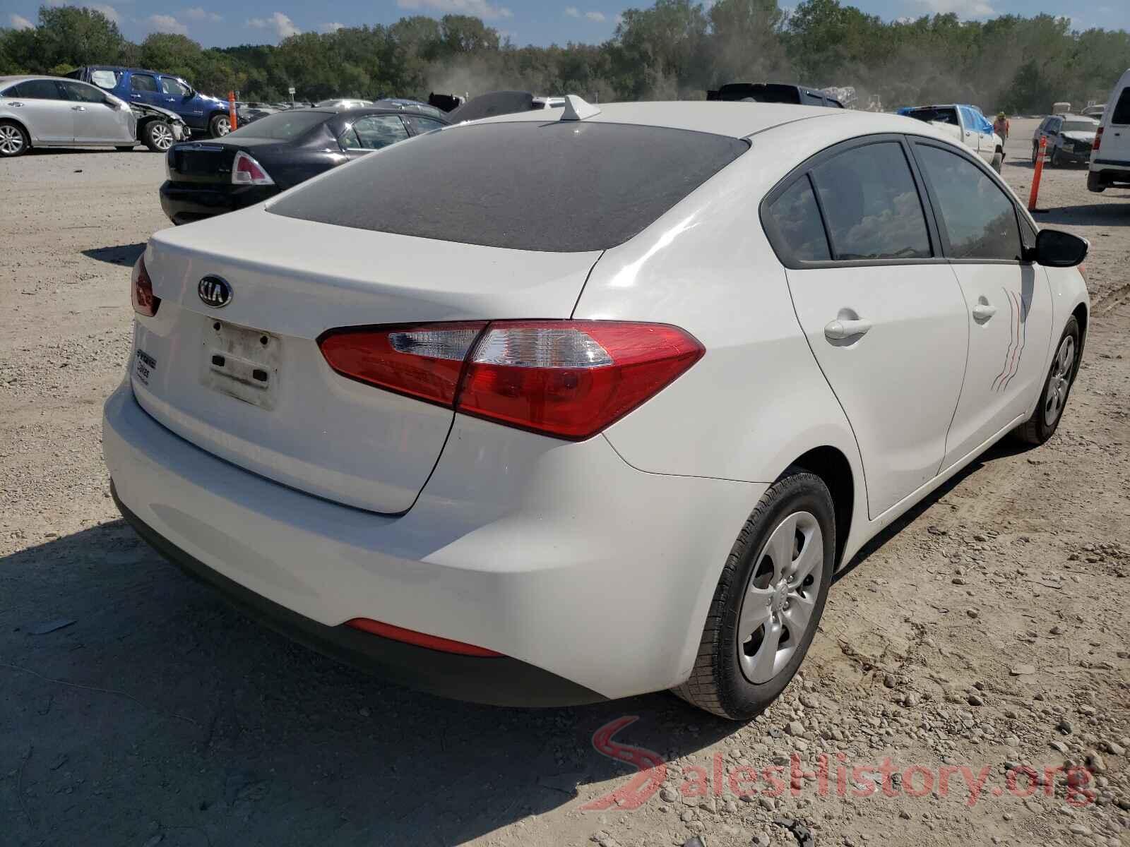 KNAFK4A69G5487742 2016 KIA FORTE