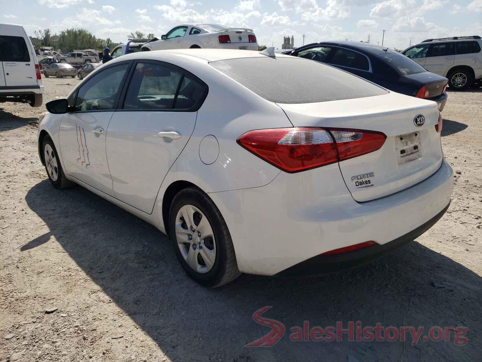 KNAFK4A69G5487742 2016 KIA FORTE