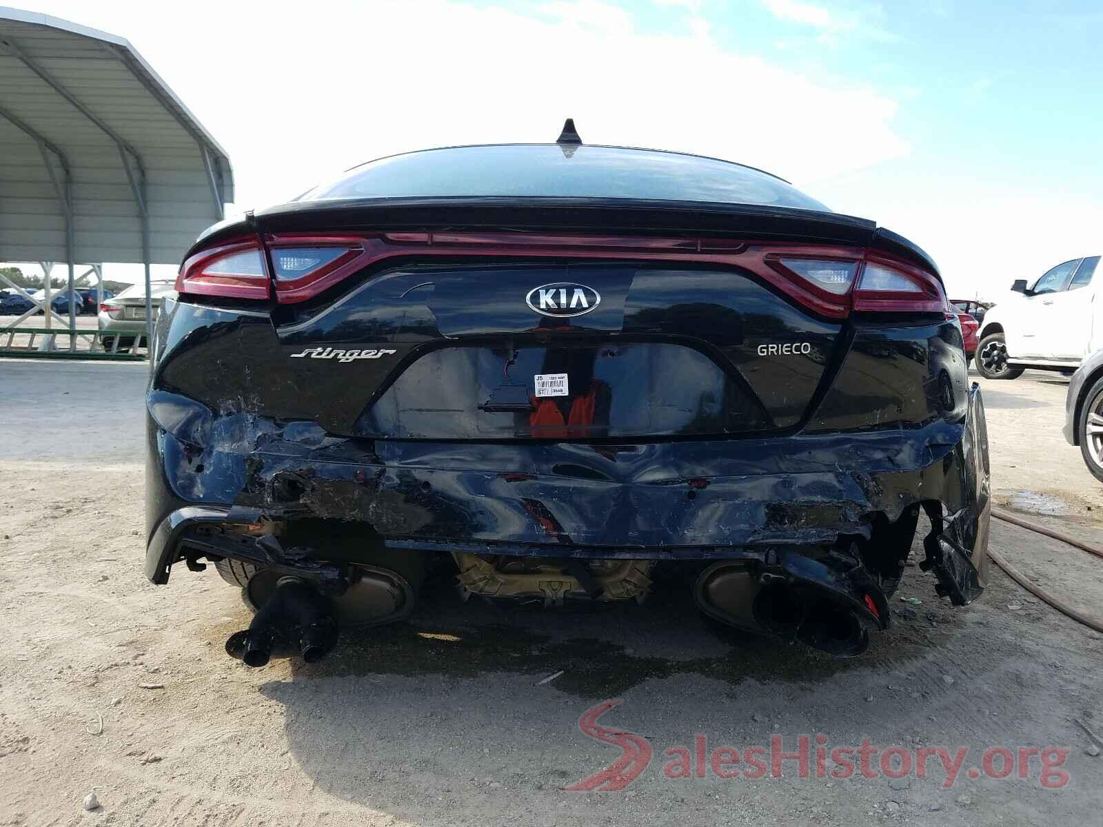 KNAE15LA9K6049621 2019 KIA STINGER