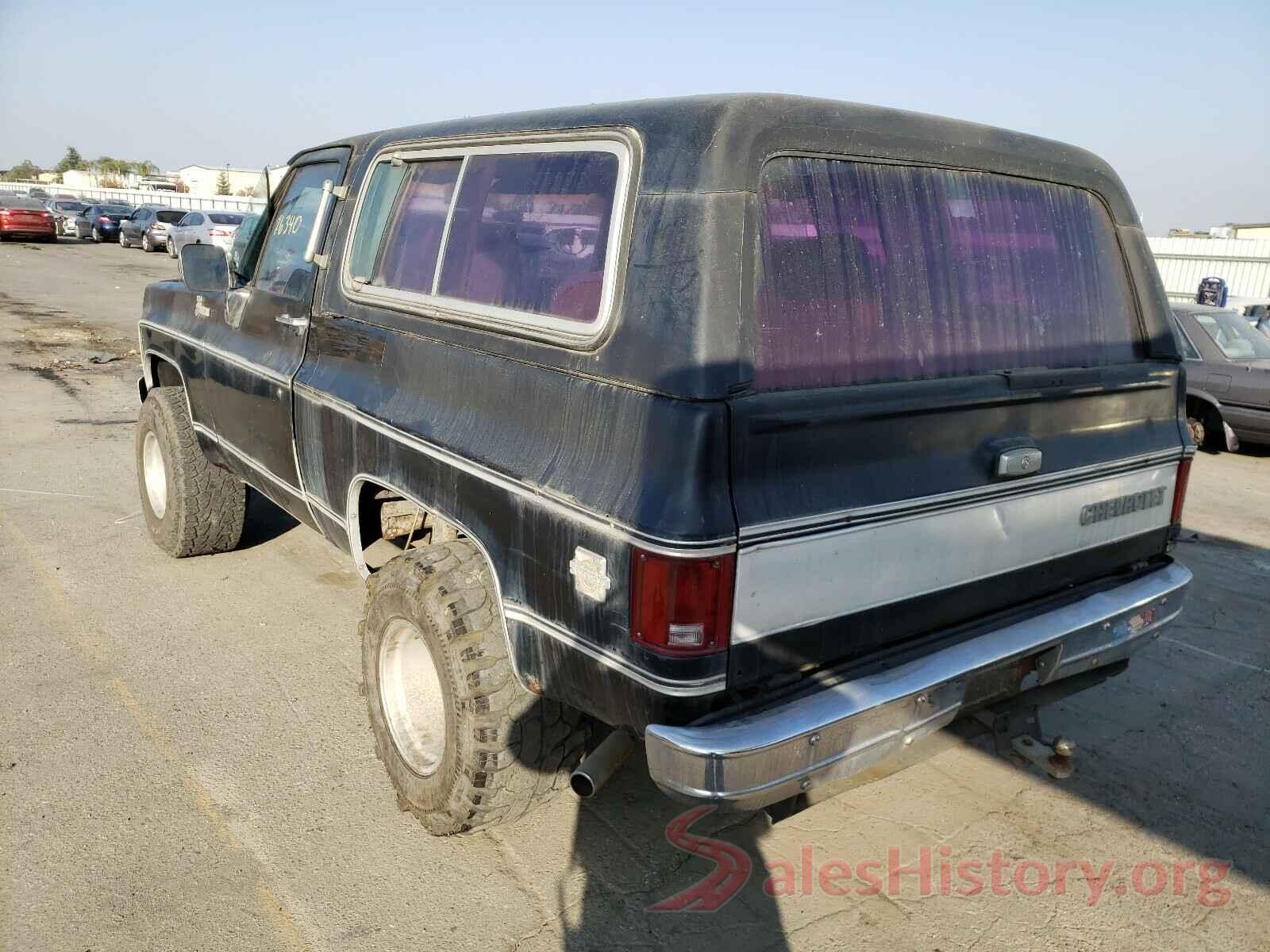 0000CK118AF152551 1980 CHEVROLET BLAZER