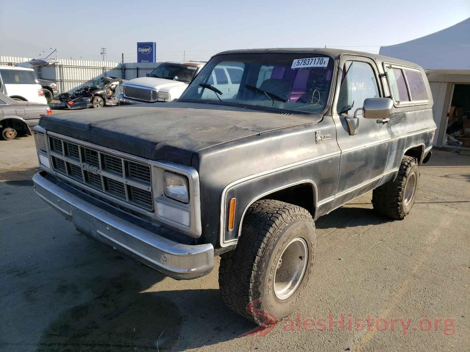 0000CK118AF152551 1980 CHEVROLET BLAZER