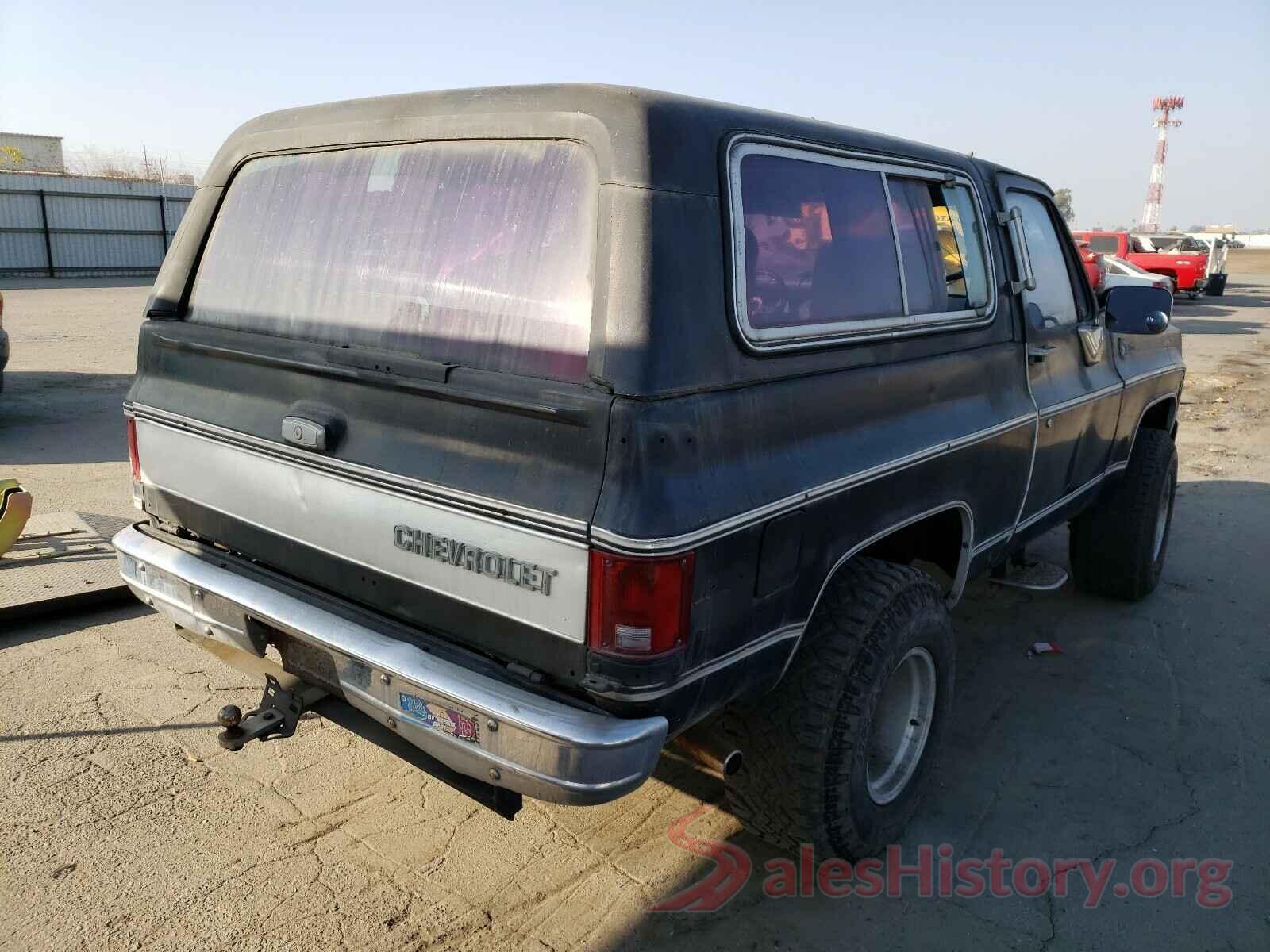 0000CK118AF152551 1980 CHEVROLET BLAZER