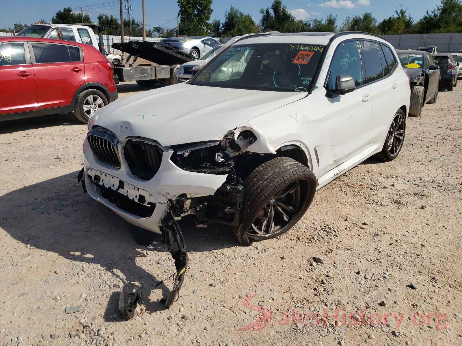 5UXTY9C00L9B82015 2020 BMW X3