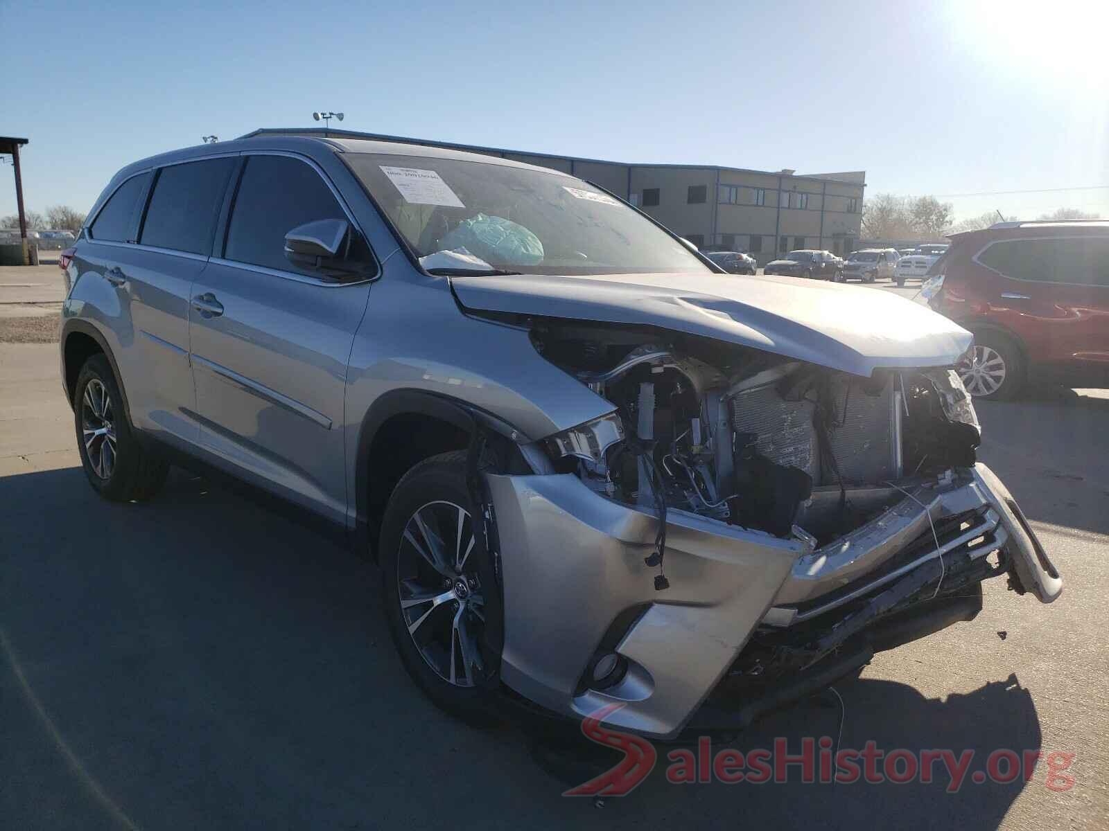 5TDZZRFH5KS364672 2019 TOYOTA HIGHLANDER