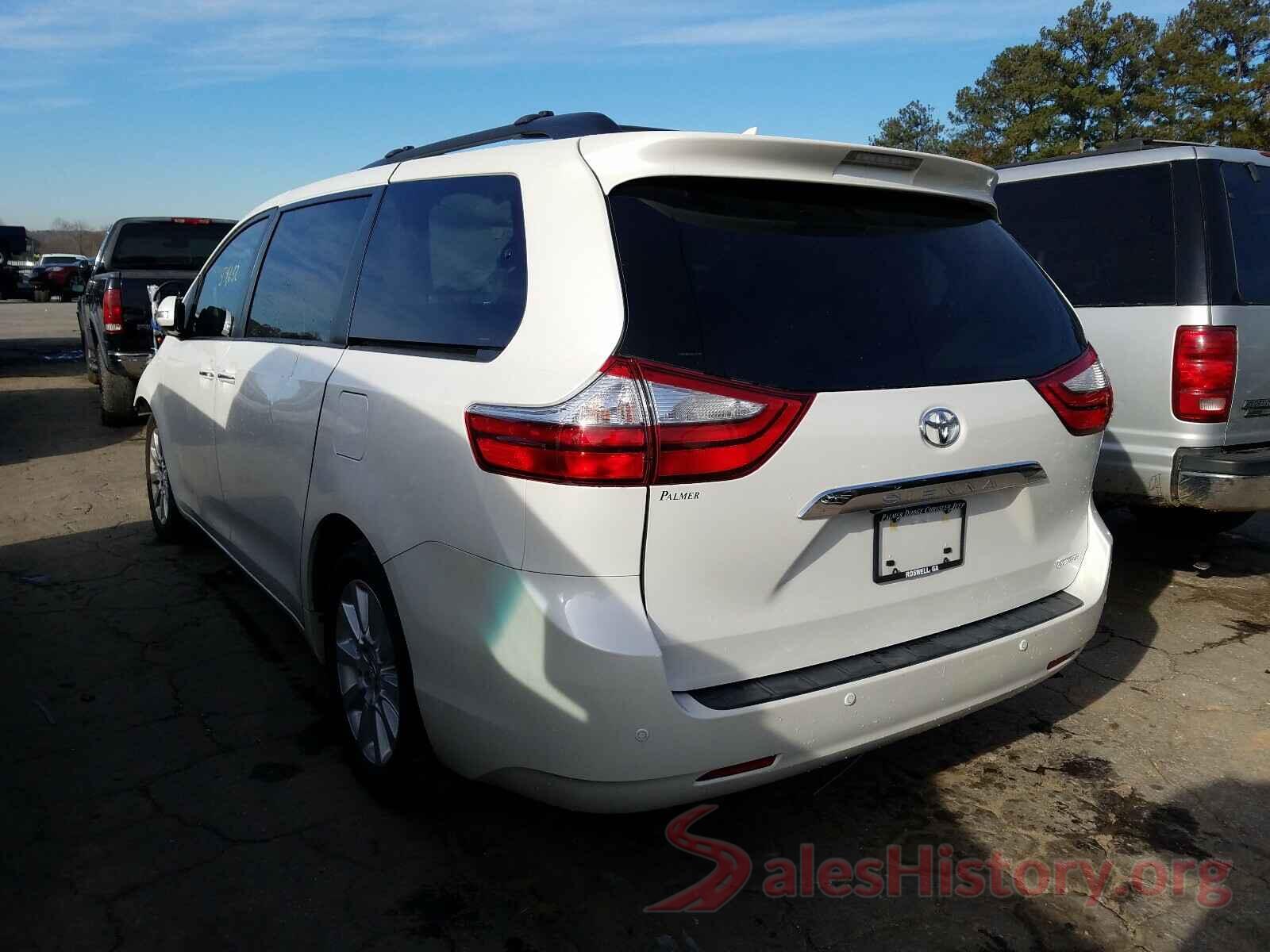 5TDYK3DC2GS717364 2016 TOYOTA SIENNA