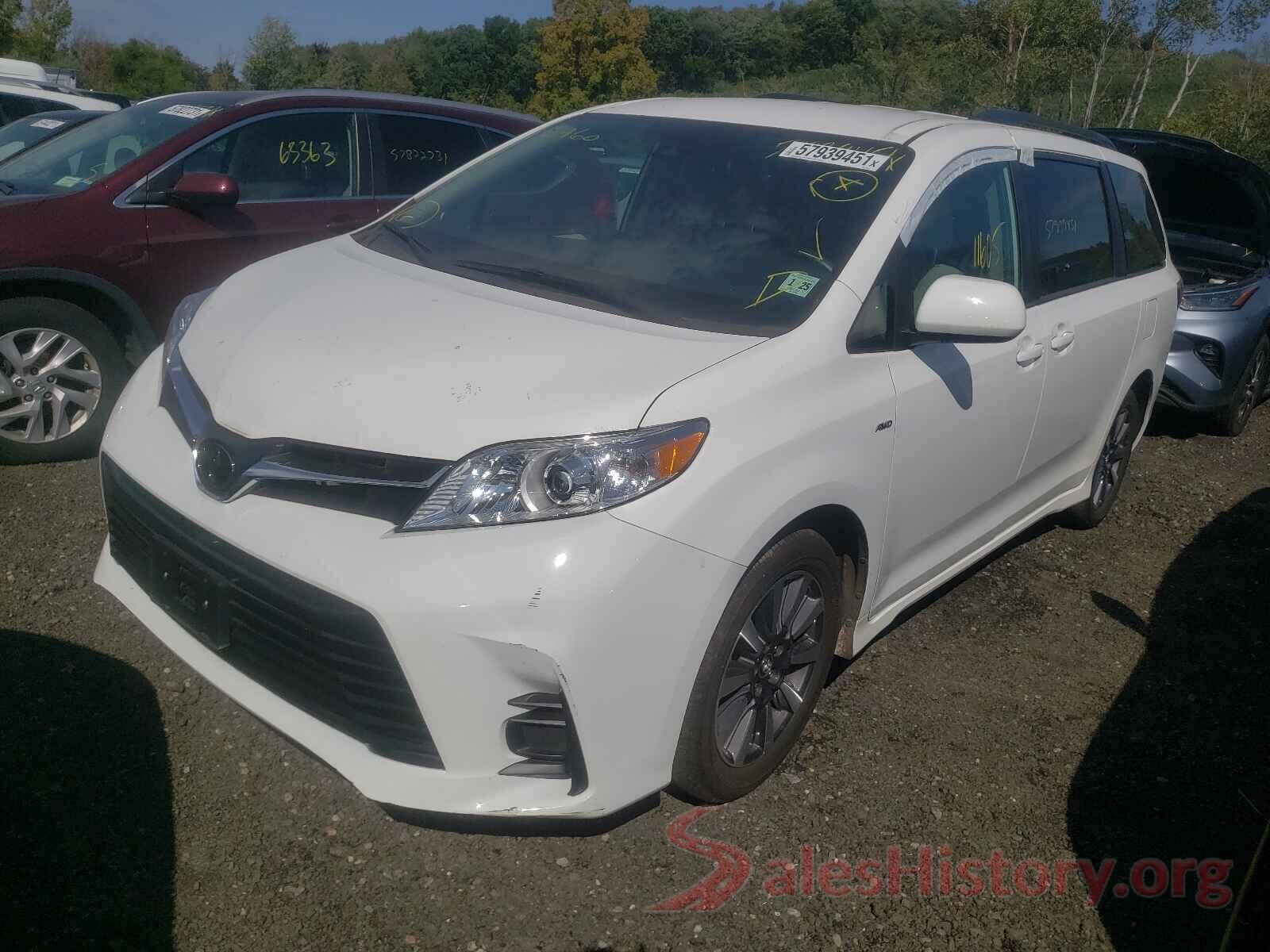 5TDJZ3DCXLS235510 2020 TOYOTA SIENNA