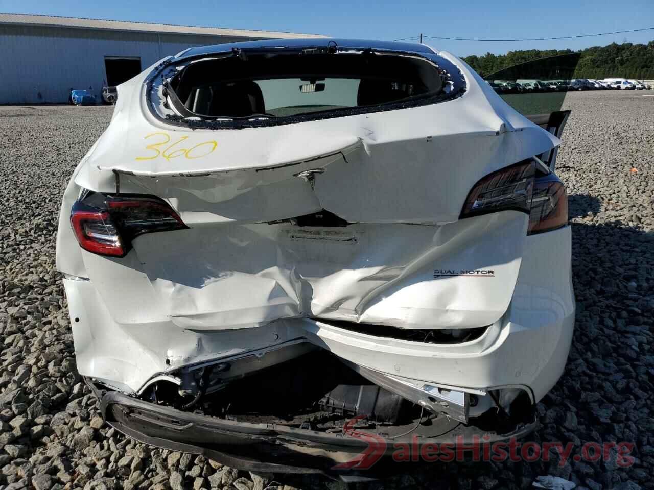 7SAYGDEF7NF372286 2022 TESLA MODEL Y