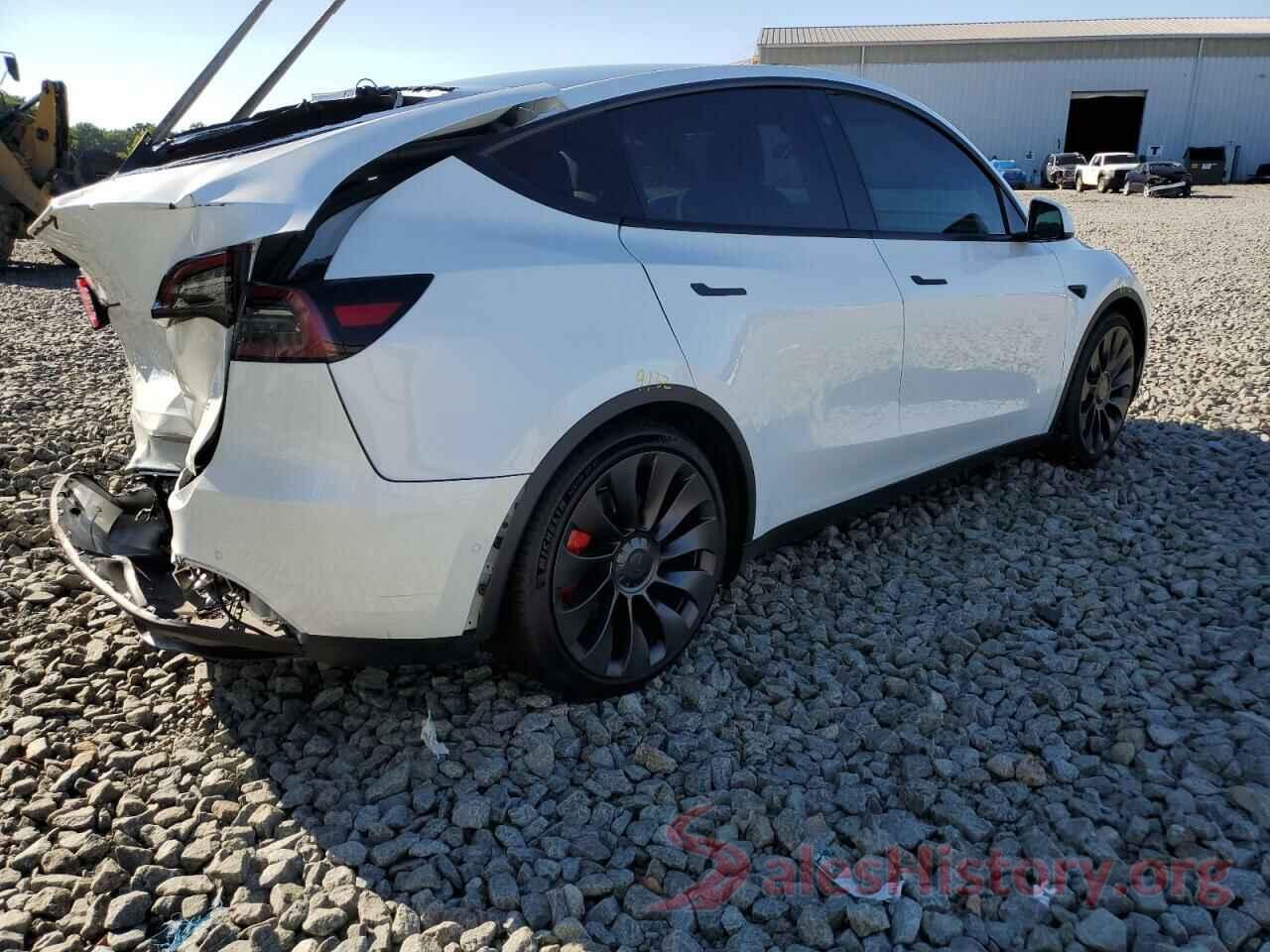 7SAYGDEF7NF372286 2022 TESLA MODEL Y