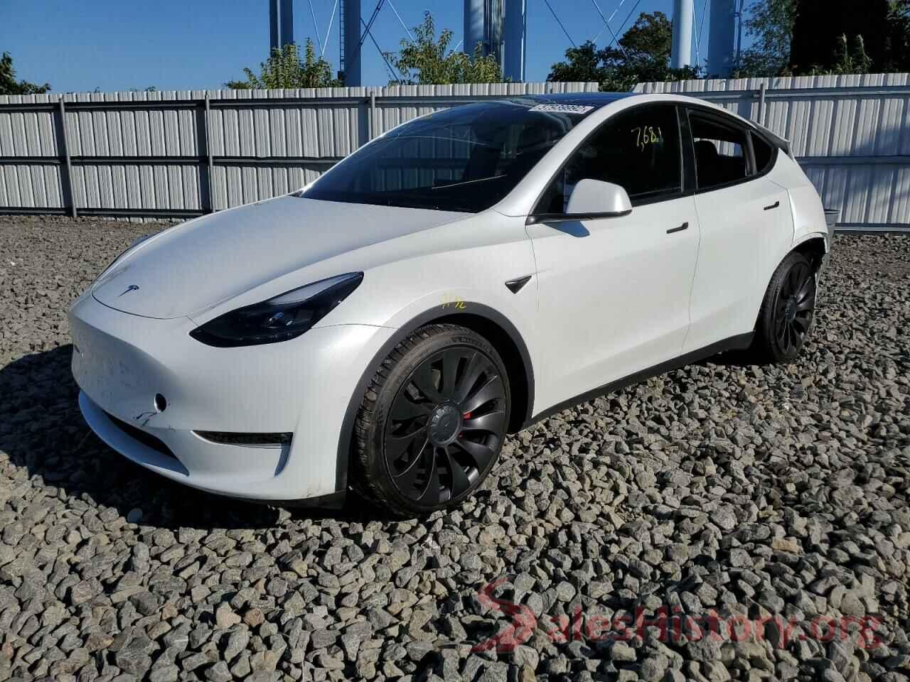 7SAYGDEF7NF372286 2022 TESLA MODEL Y