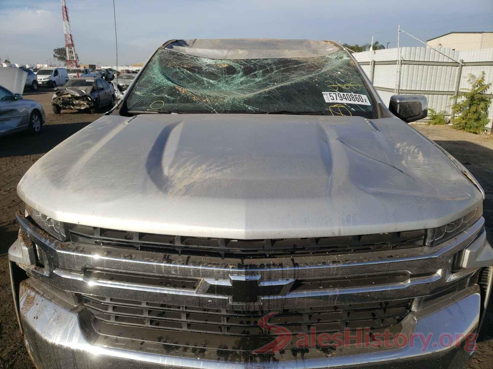 3GCUYDET8LG275362 2020 CHEVROLET SILVERADO