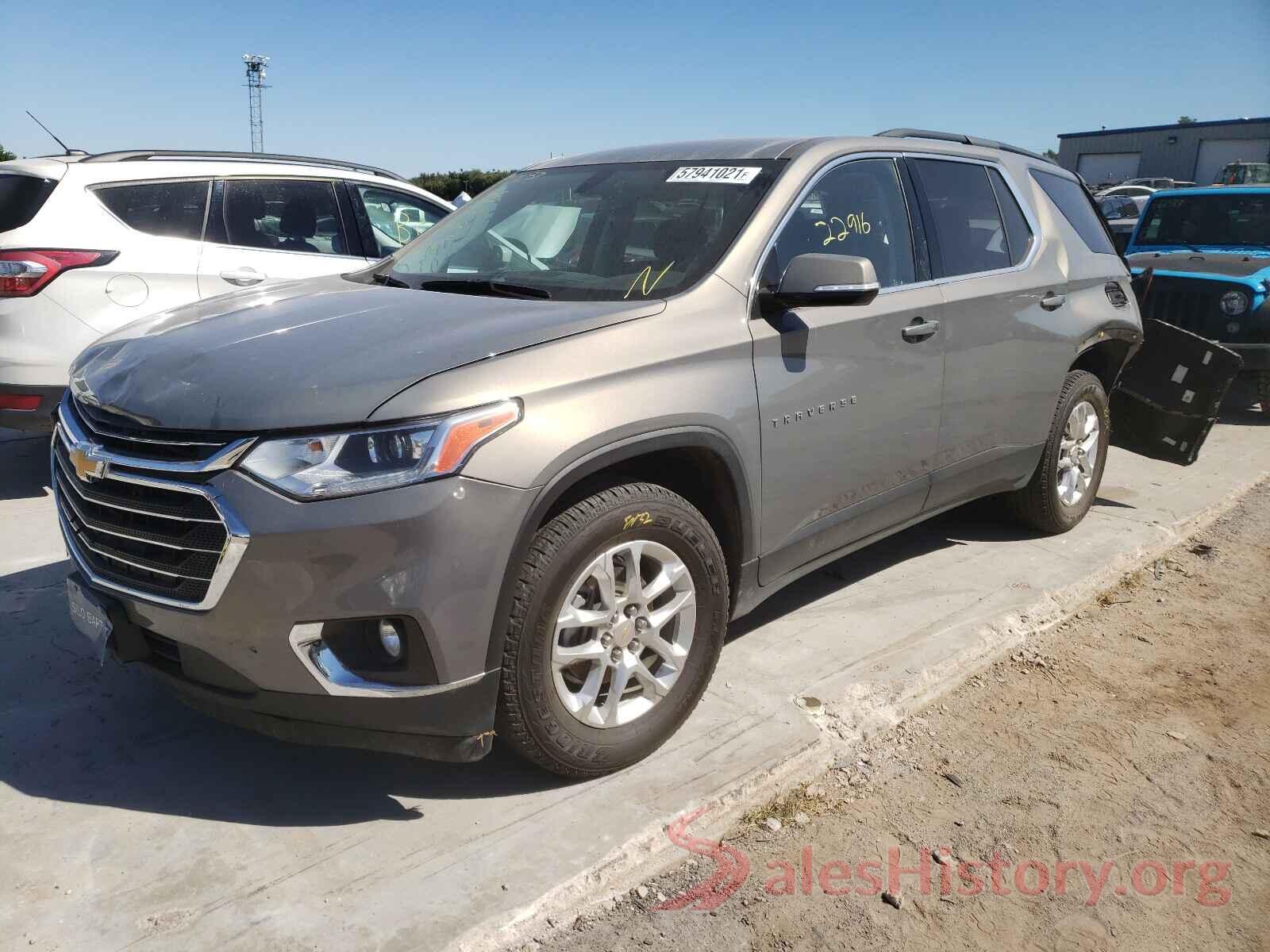 1GNERGKW7KJ191037 2019 CHEVROLET TRAVERSE