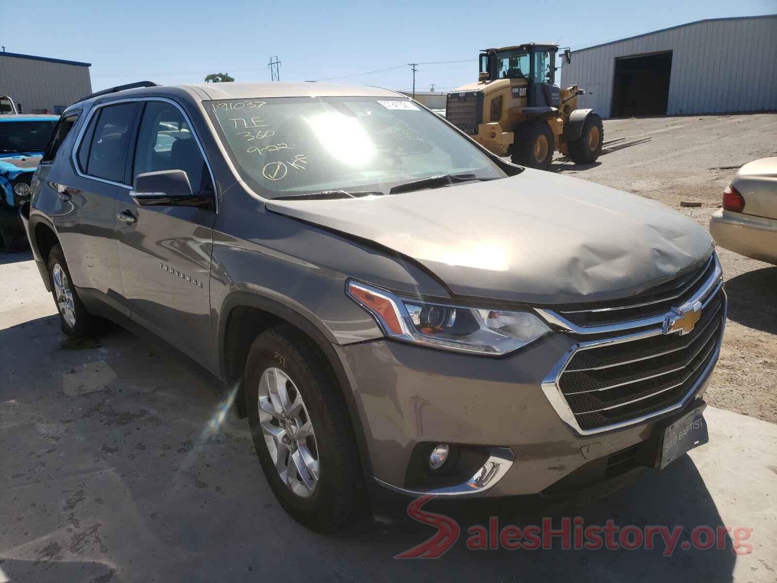 1GNERGKW7KJ191037 2019 CHEVROLET TRAVERSE