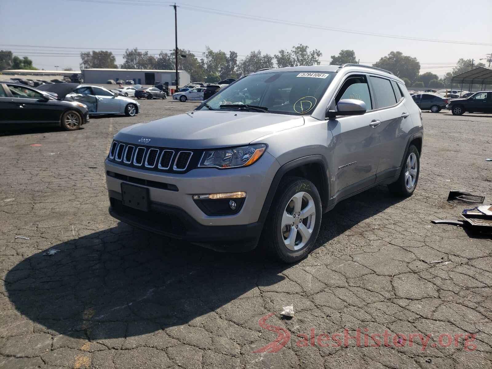 3C4NJDBB2LT106949 2020 JEEP COMPASS