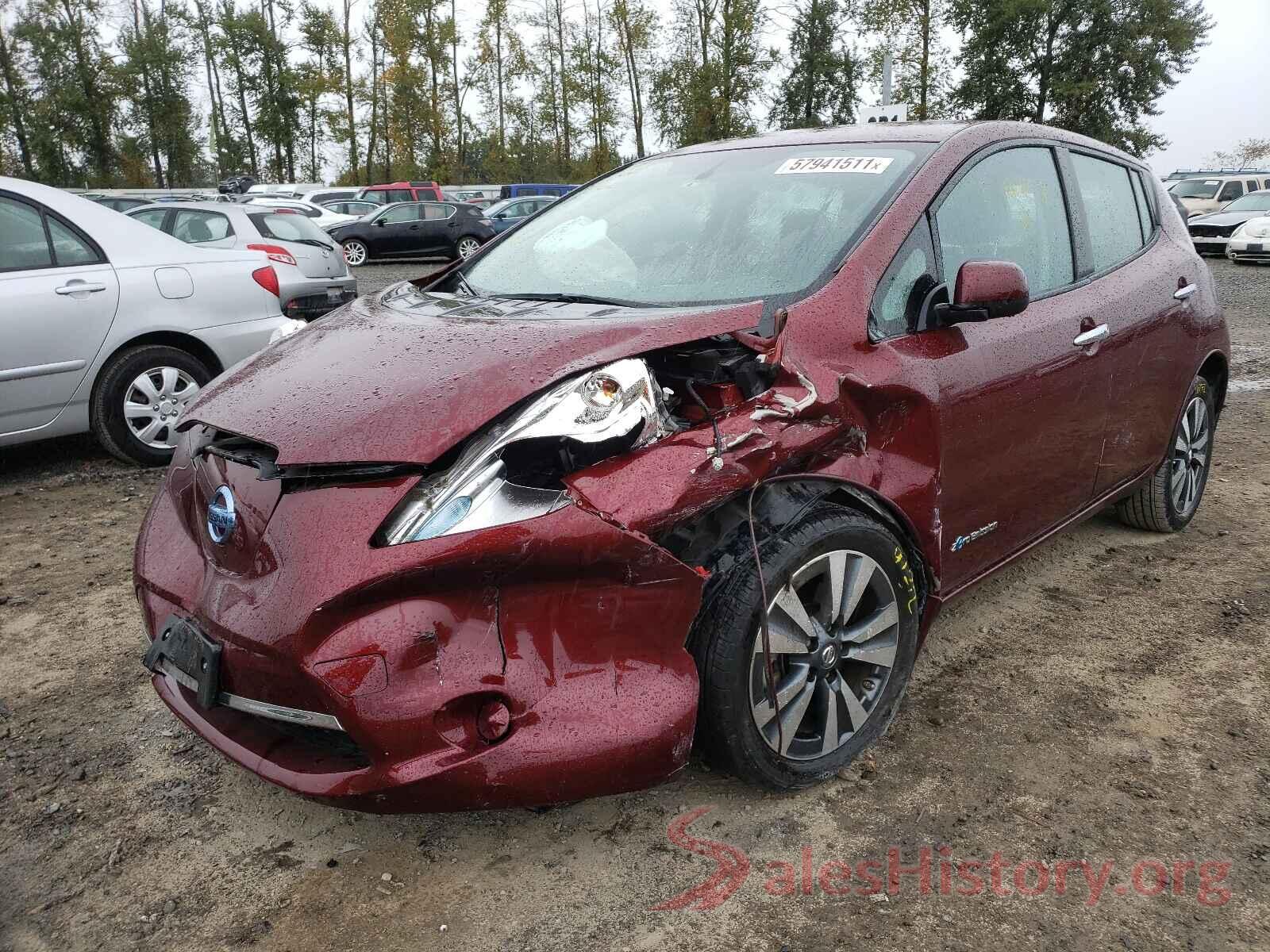 1N4BZ0CP2HC302414 2017 NISSAN LEAF