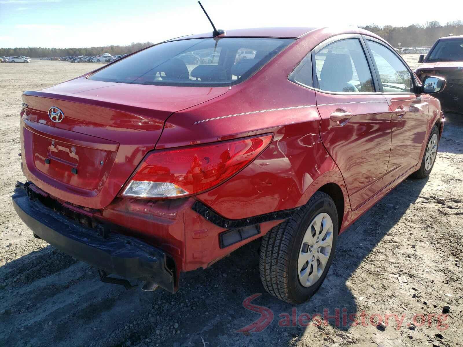 KMHCT4AE7GU072818 2016 HYUNDAI ACCENT