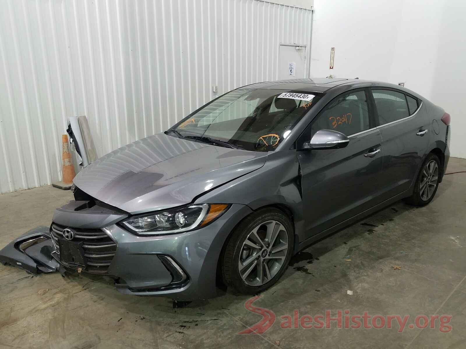 KMHD84LF1HU299337 2017 HYUNDAI ELANTRA