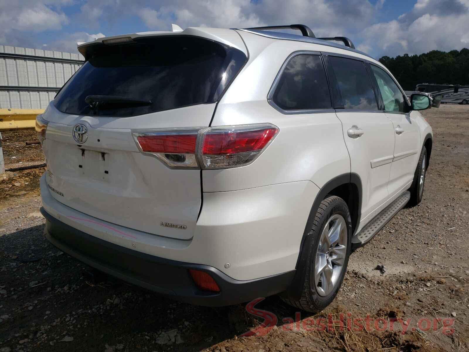 5TDYKRFH3GS133129 2016 TOYOTA HIGHLANDER