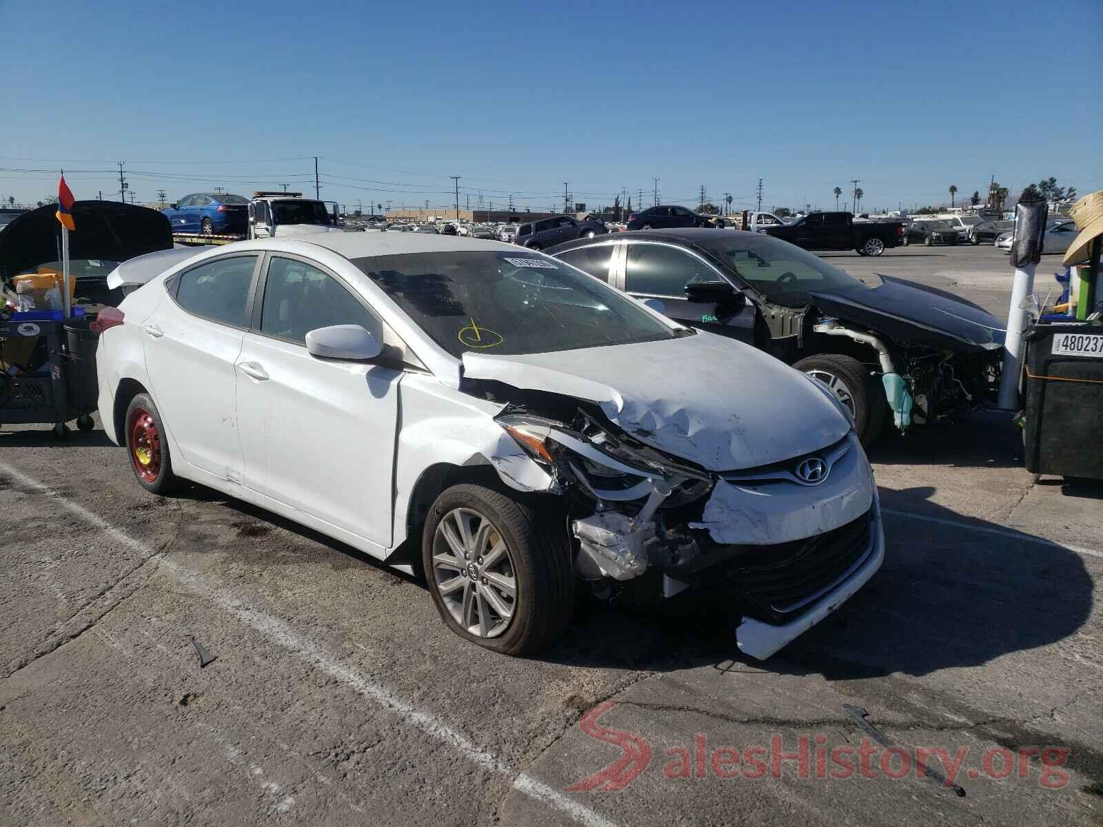 5NPDH4AE1GH684842 2016 HYUNDAI ELANTRA