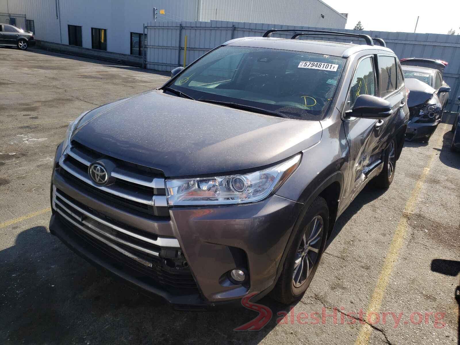 5TDJZRFH2JS524342 2018 TOYOTA HIGHLANDER