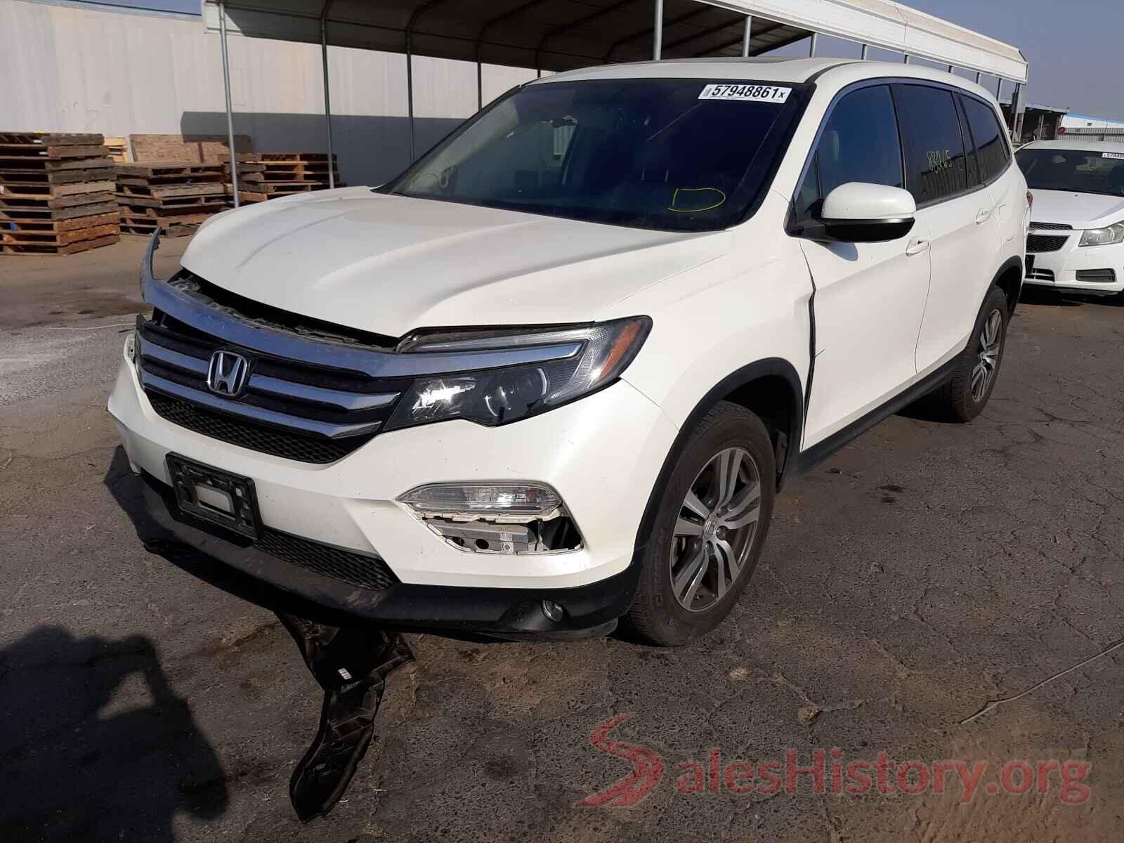 5FNYF5H58GB026985 2016 HONDA PILOT