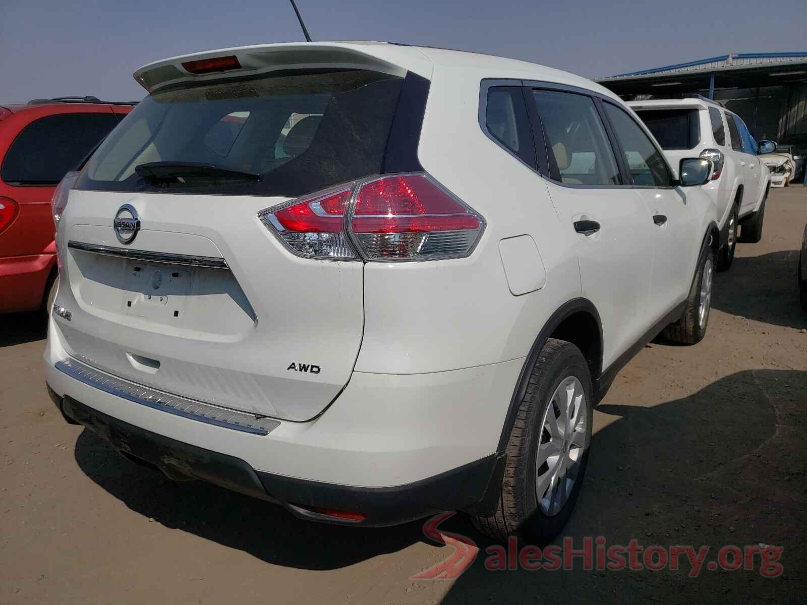 KNMAT2MV7GP630287 2016 NISSAN ROGUE