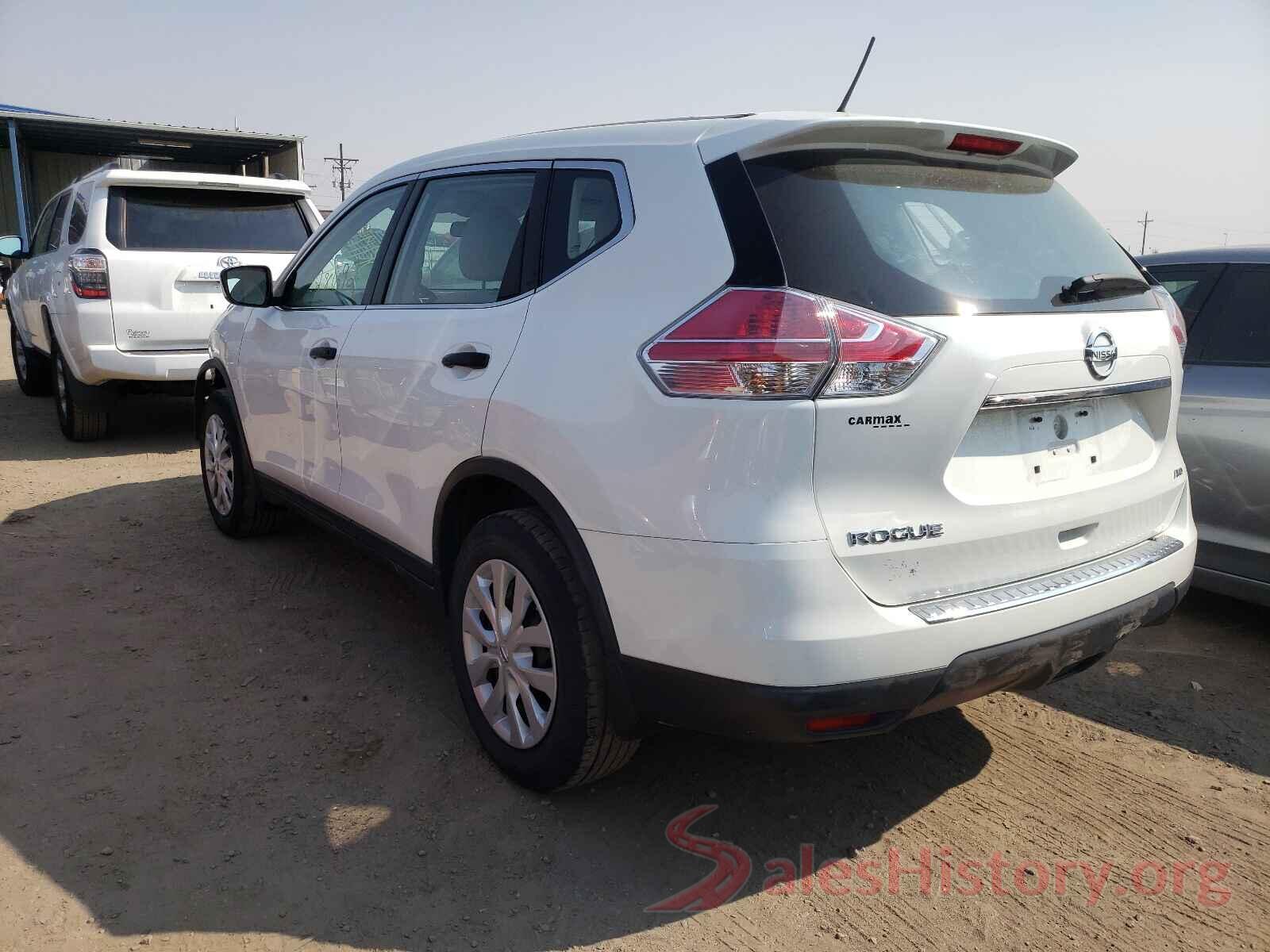 KNMAT2MV7GP630287 2016 NISSAN ROGUE