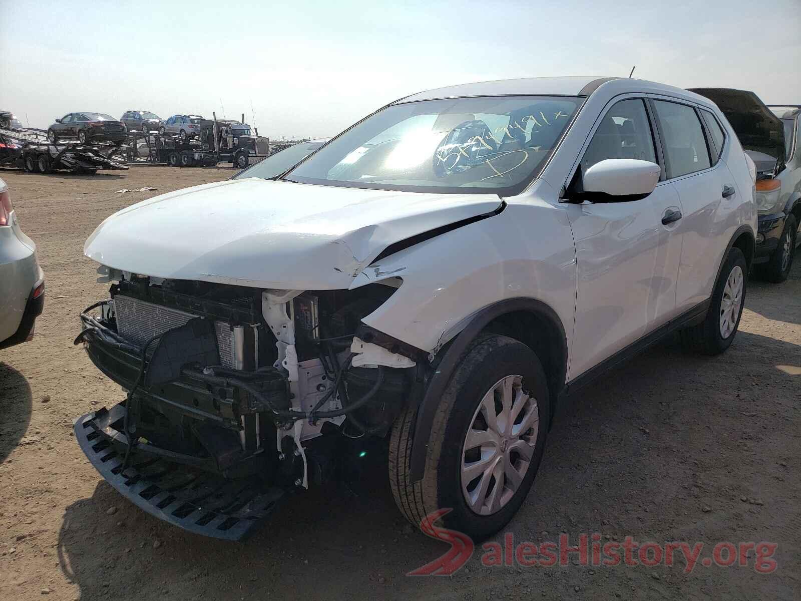 KNMAT2MV7GP630287 2016 NISSAN ROGUE