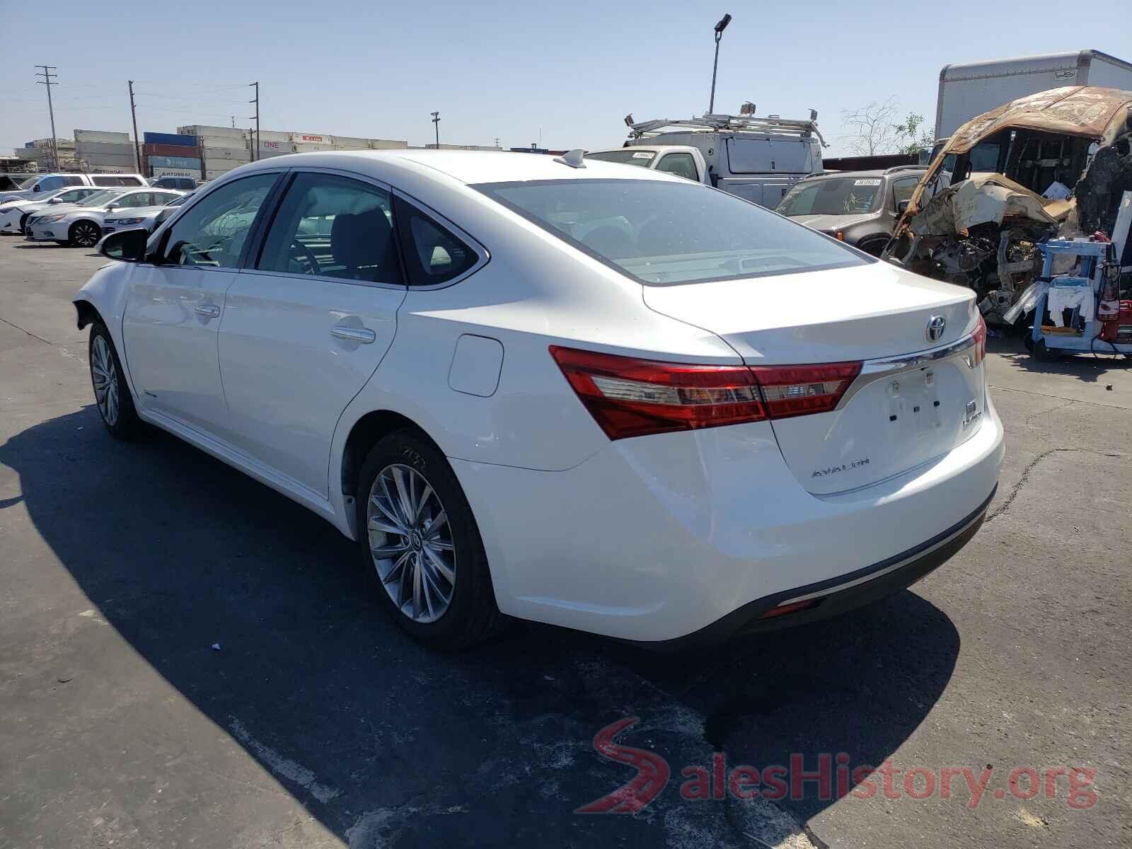 4T1BD1EB7GU052463 2016 TOYOTA AVALON