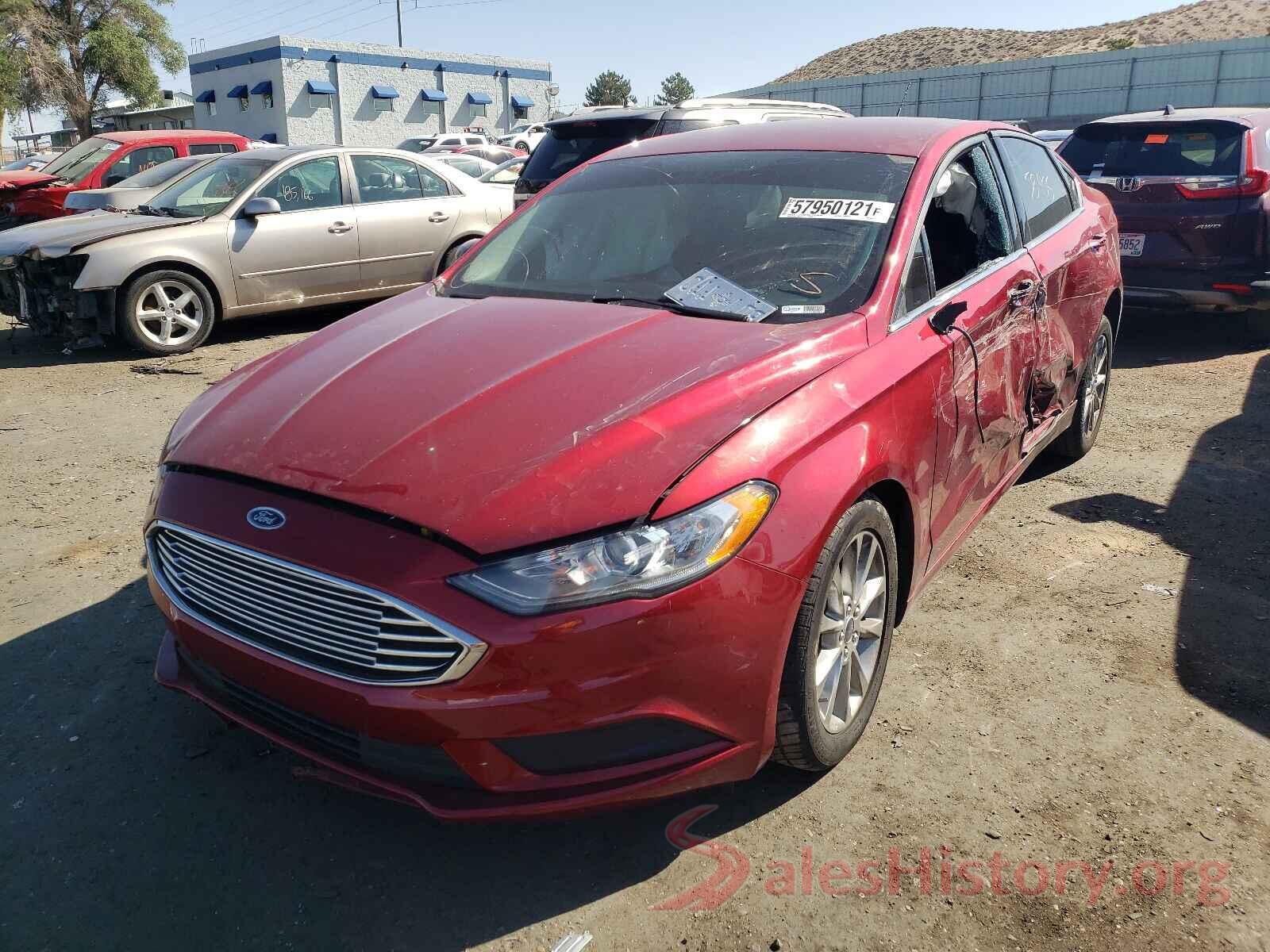 3FA6P0HD1HR350171 2017 FORD FUSION