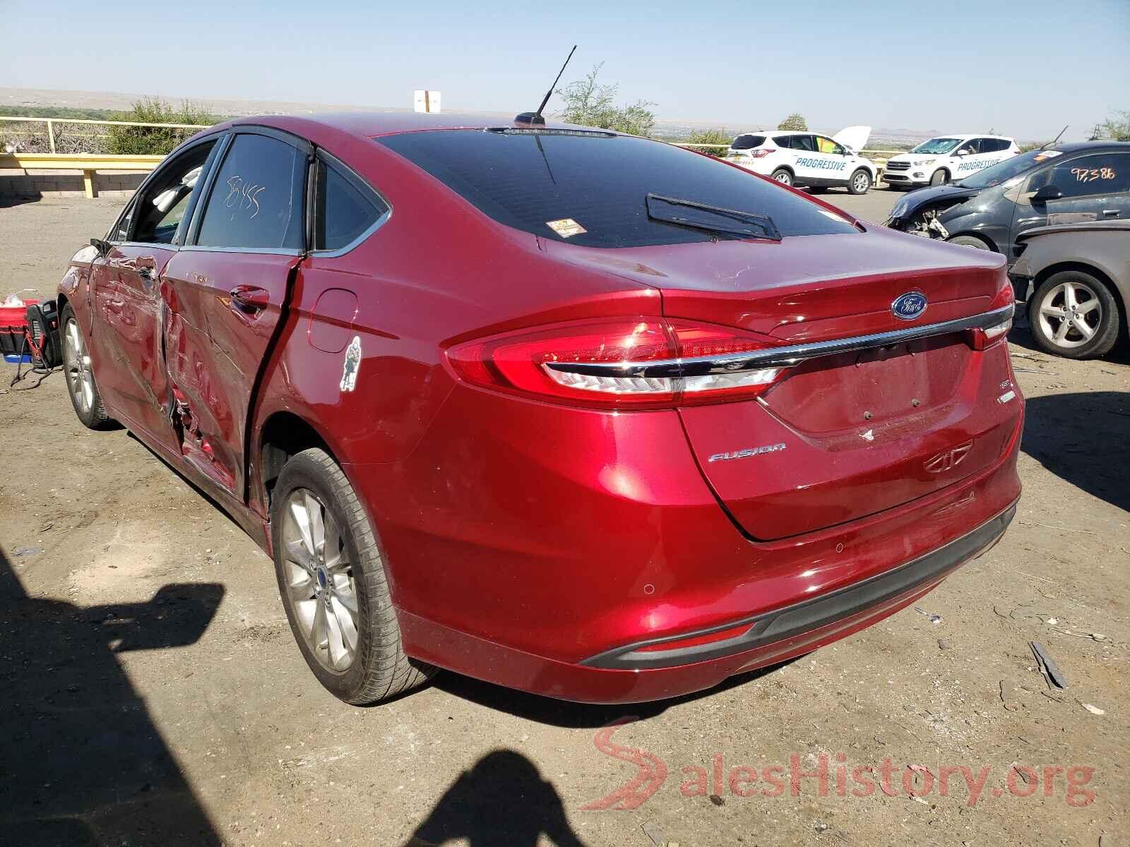 3FA6P0HD1HR350171 2017 FORD FUSION