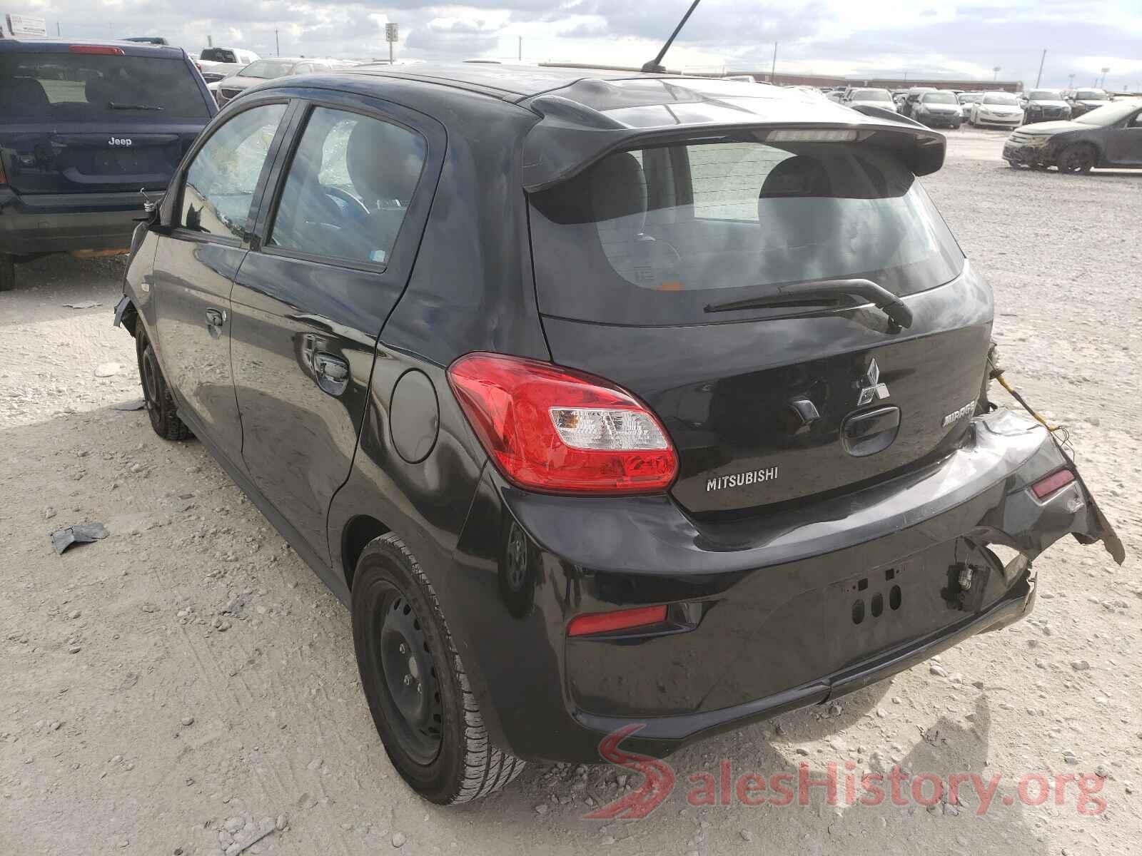 ML32A3HJ5JH006807 2018 MITSUBISHI MIRAGE